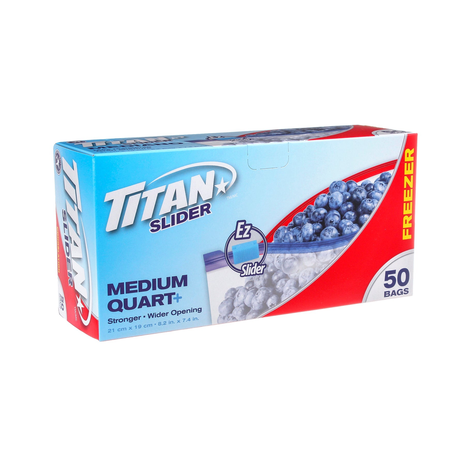 Titan hot sale freezer bags