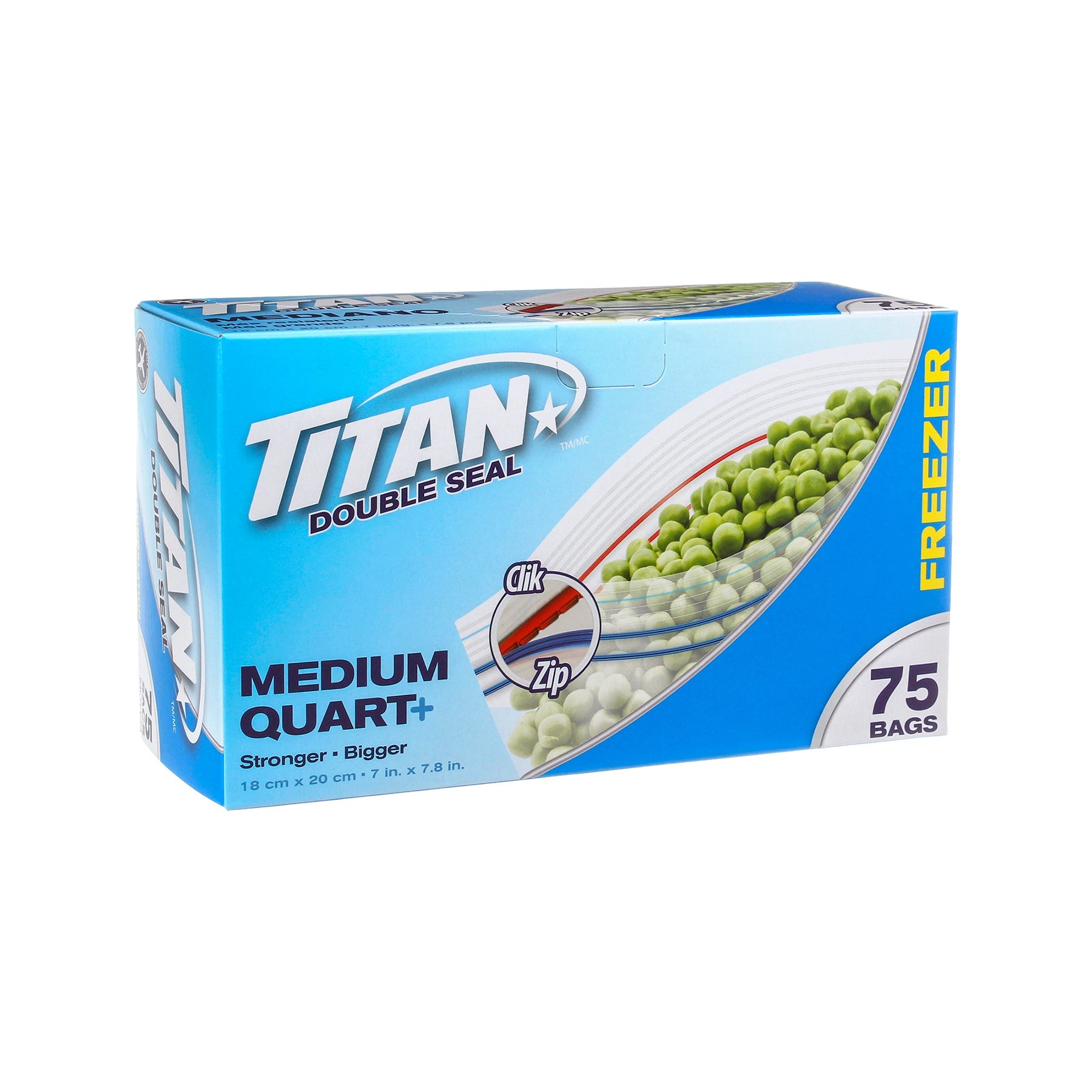 Titan shops freezer bags