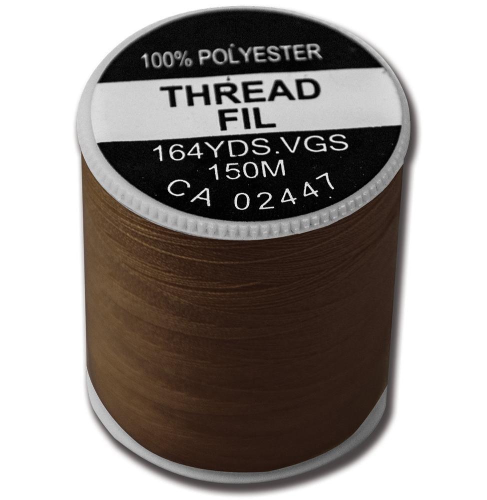 Fil à coudre mat 100% polyester - ZX 120 - Bruneel
