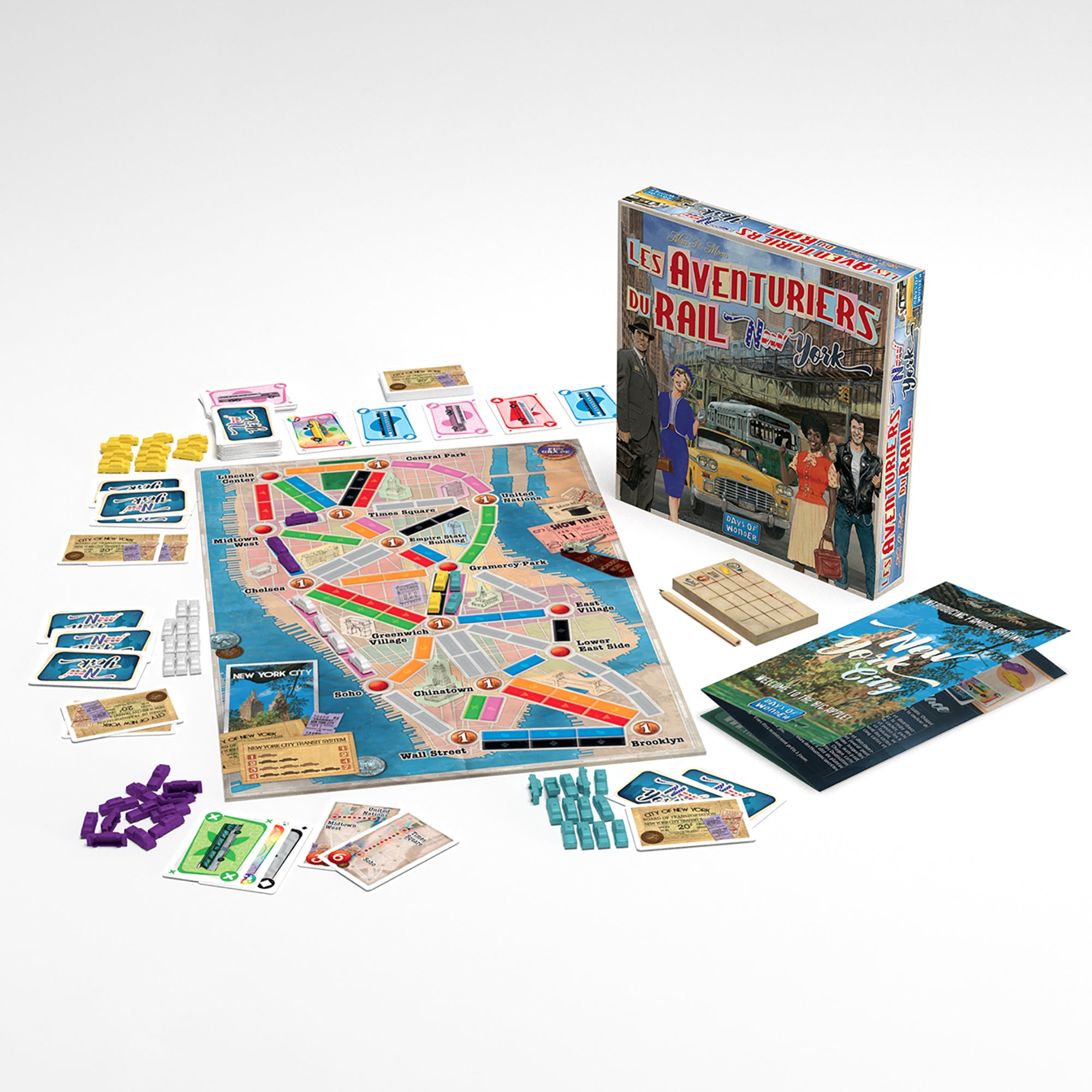 Les Aventuriers du Rail New-York - French Version 8+