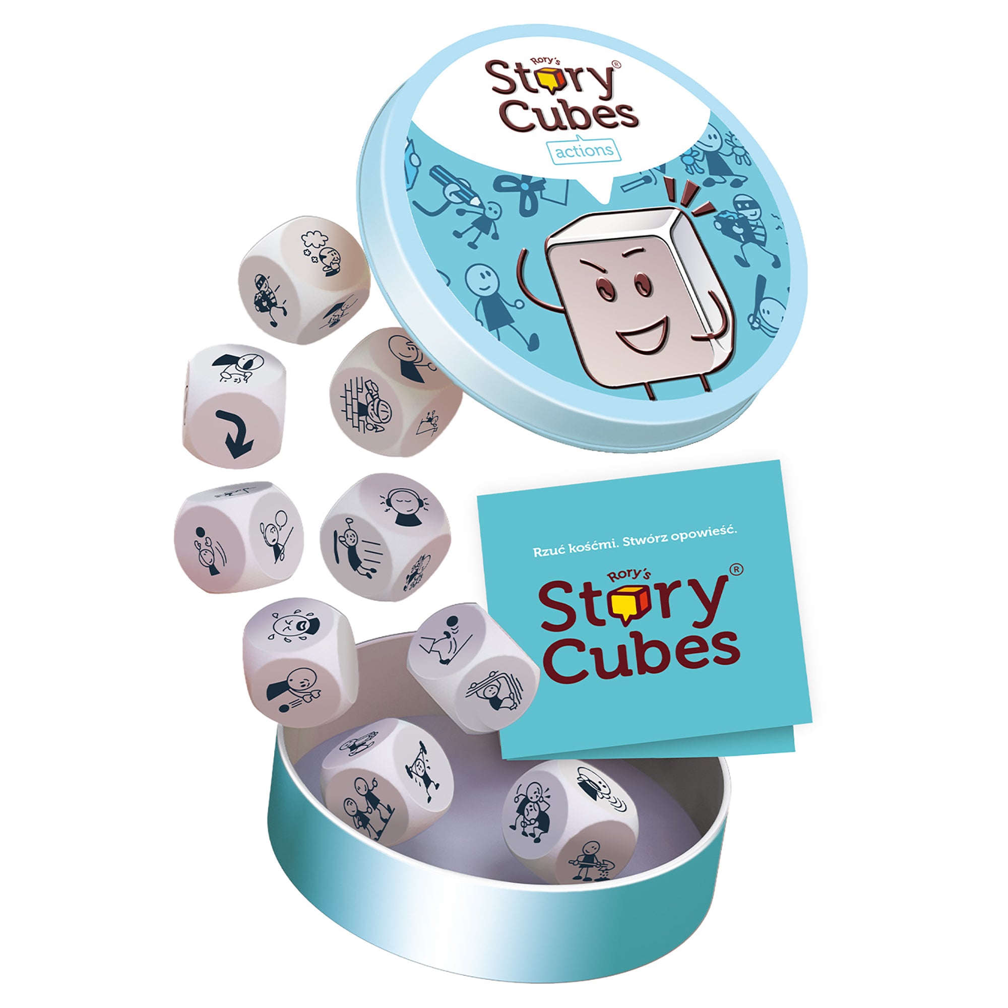 Rory Story Cubes Actions - Multilingual 6+