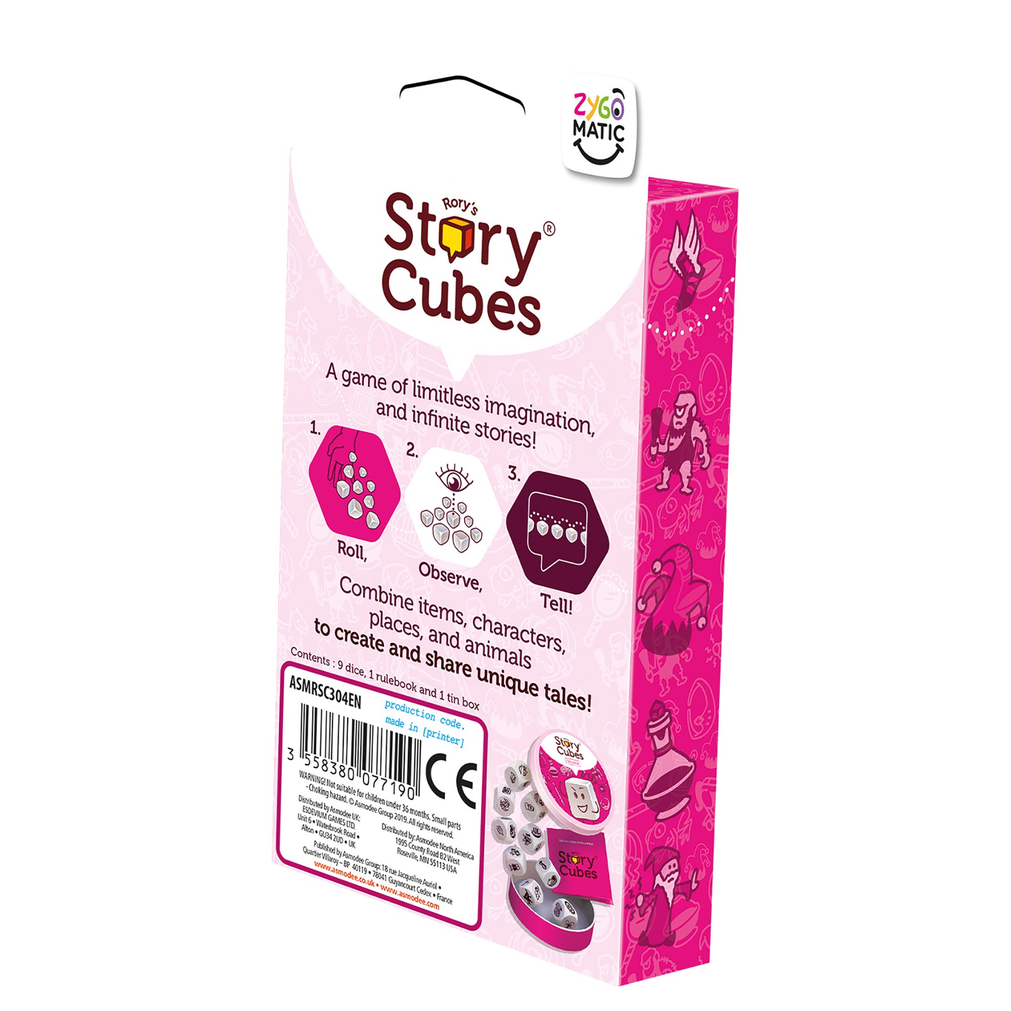 Rory Story Cubes Fantasie - Multilingue 6+