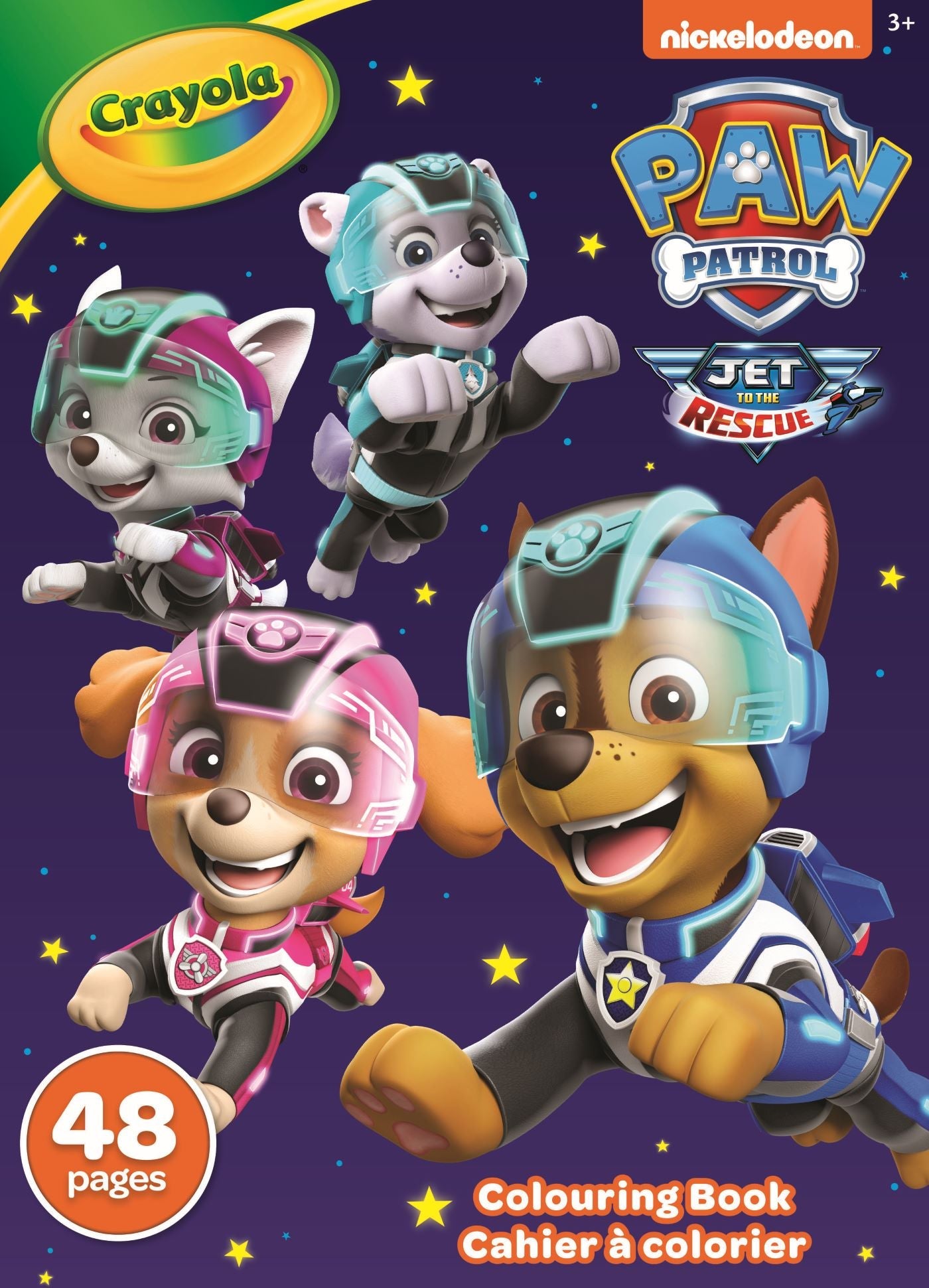 Crayola Paw Patrol 48 Pages Coloring Book 3+ 7.75x10.75in