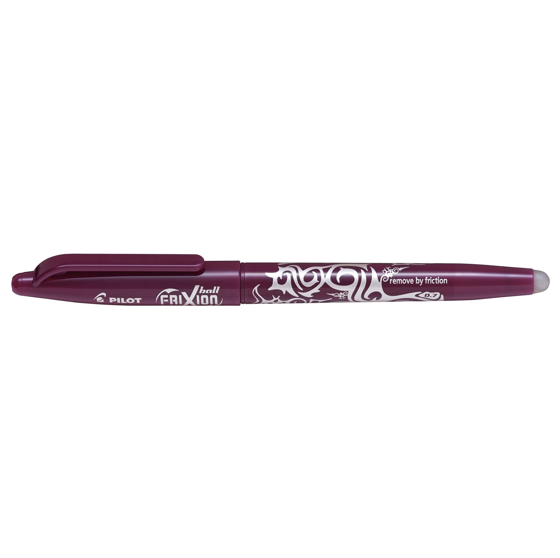 Pilot Frixion Erasable Pen - Burgundy Ink 0.7mm