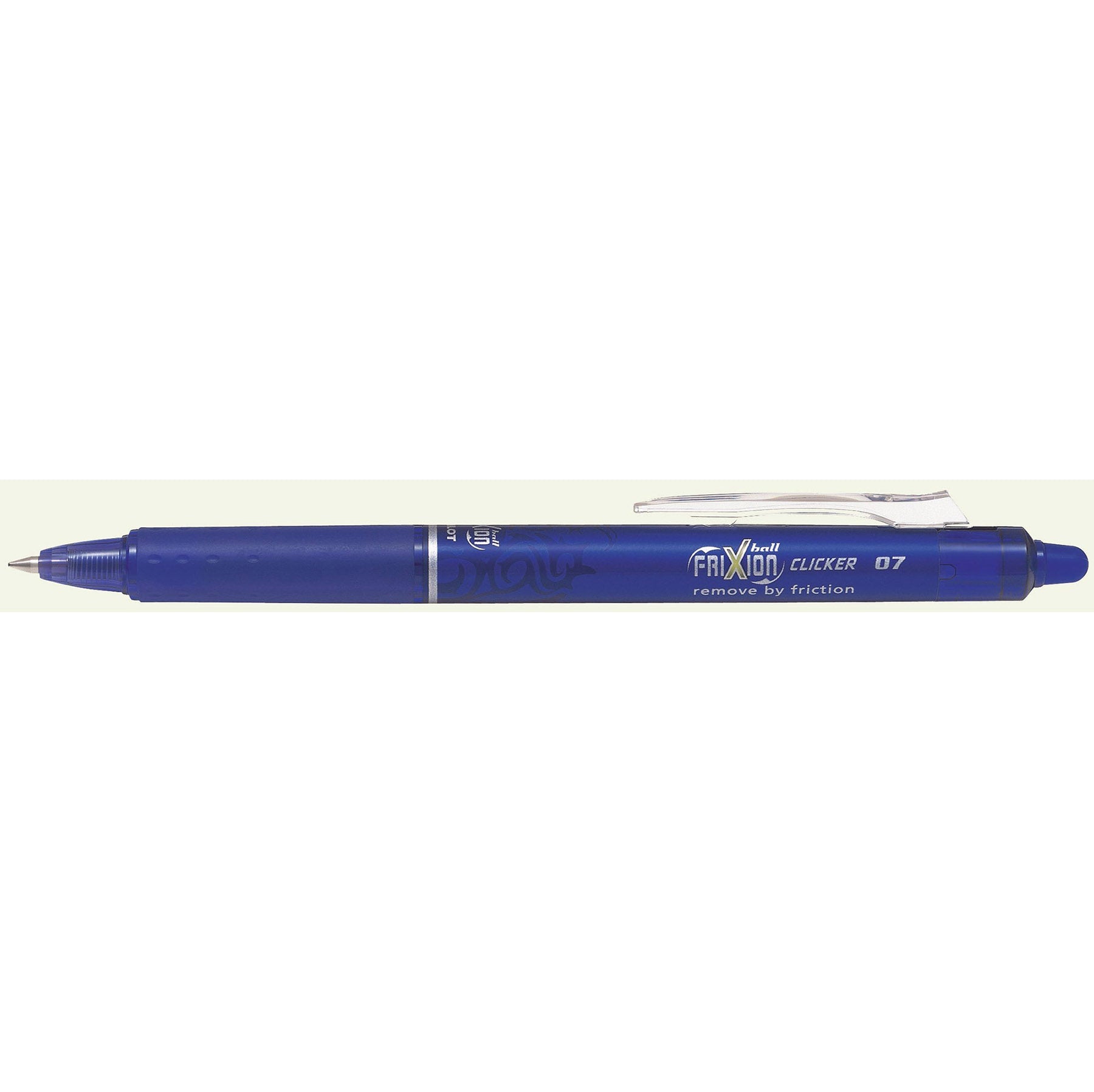 Pilot Frixion Retractable Clicker Pen - Blue Ink 0.7mm