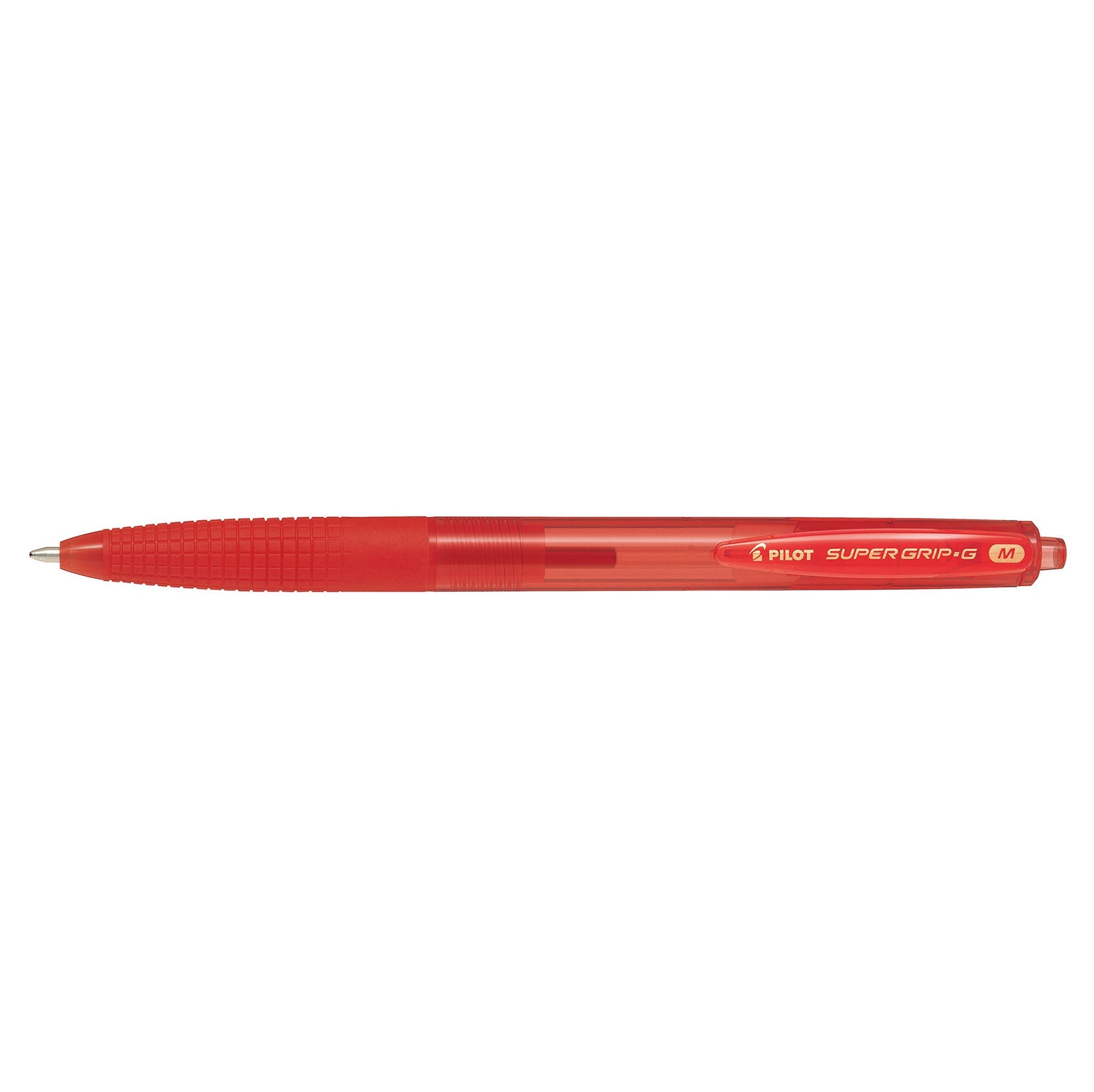 Pilot Super Grip-G Retractable Pen - Red Ink Medium Point