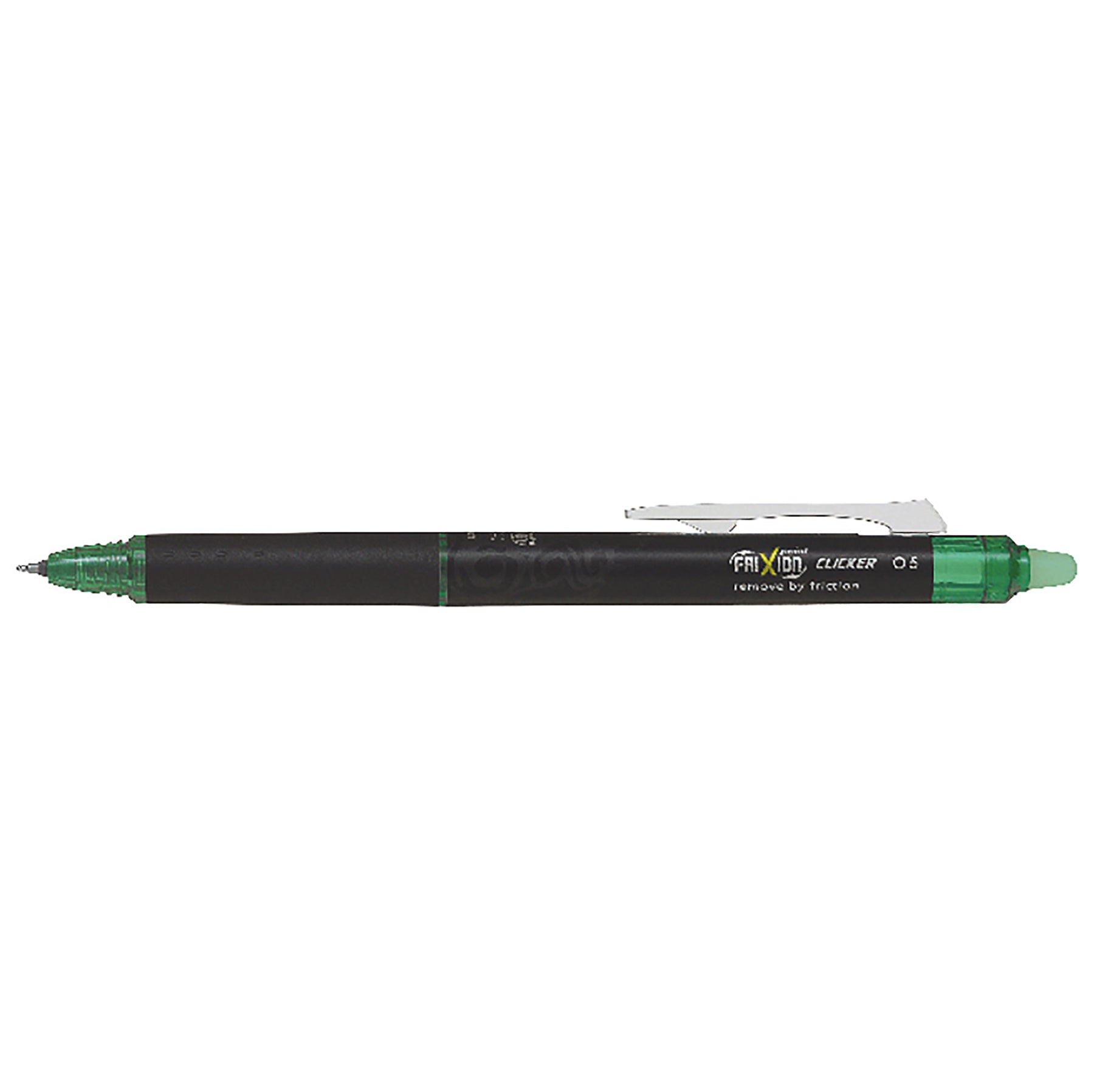 Pilot Frixion Clicker Pen - Green Ink 0.5mm