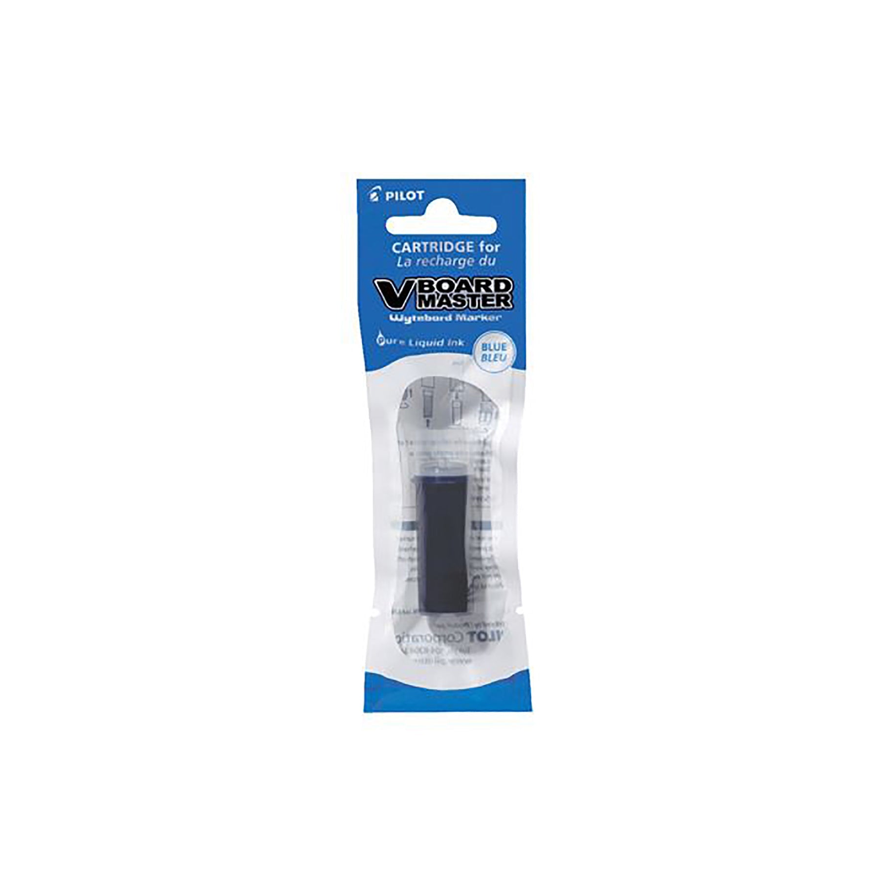 Pilot Cartridge for V Board Master - Erasable Blue Liquid Ink