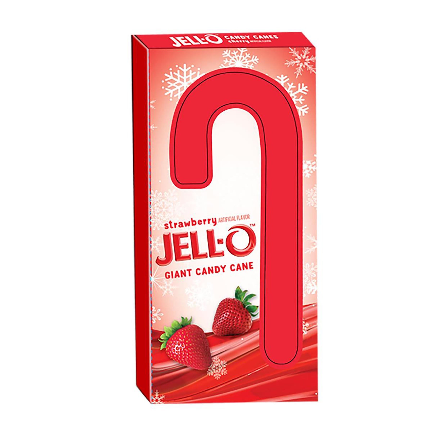 Jell-O Giant Strawberry Candy Cane 50g