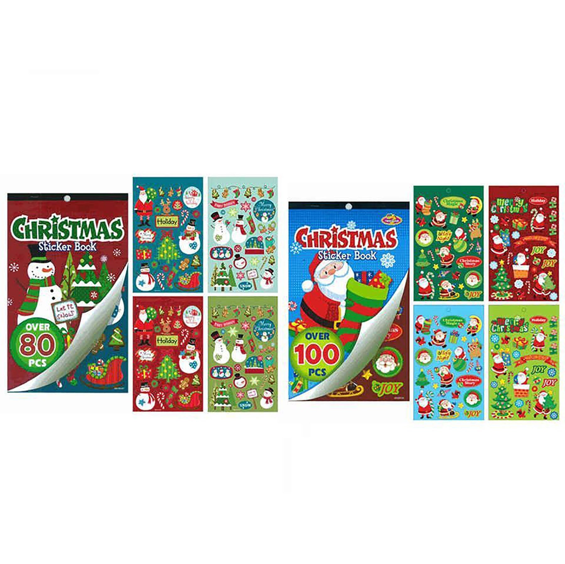 Santa's Secrets Sticker Book with Glitter VRT