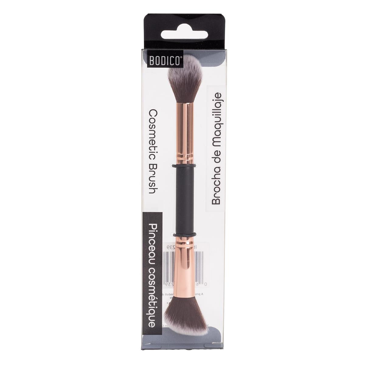 Bodico Duo-end Cosmetic Brush 7.9x0.8in