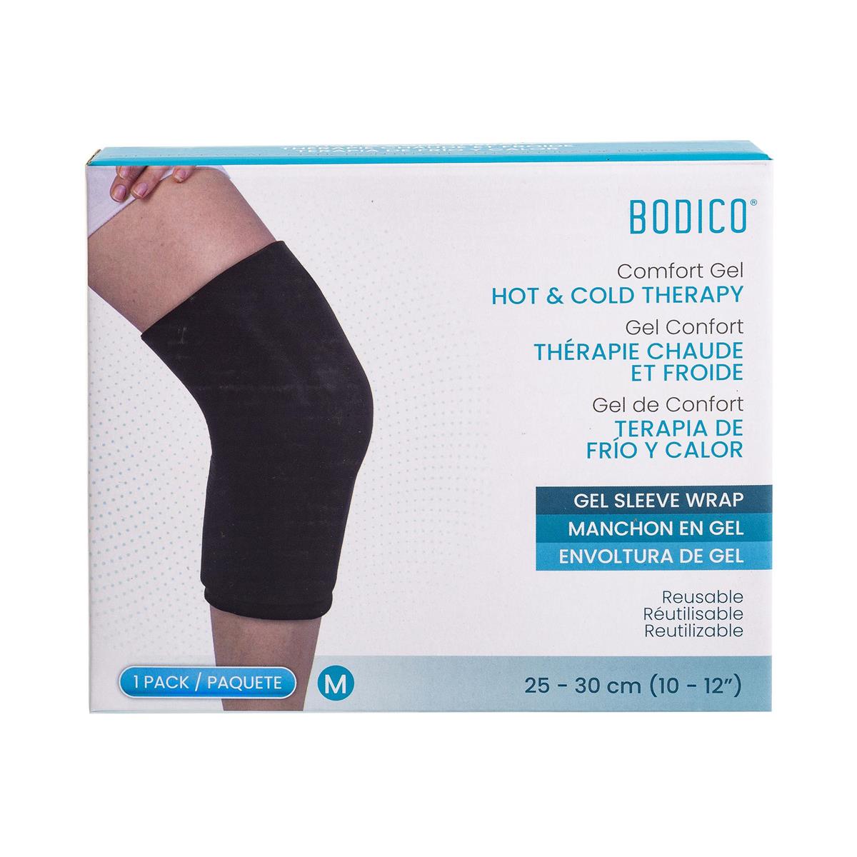 Bodico Hot and Cold Therapy Knee Gel Wrap 10 - 12in