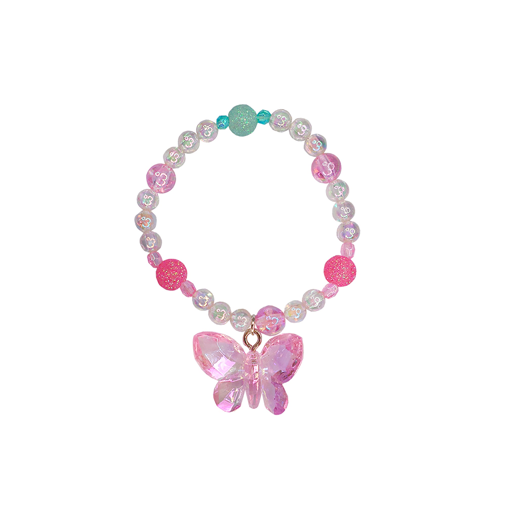 Bijoux pour Enfant Bracelet avec Breloque Papillon 3.1x2x0.4po