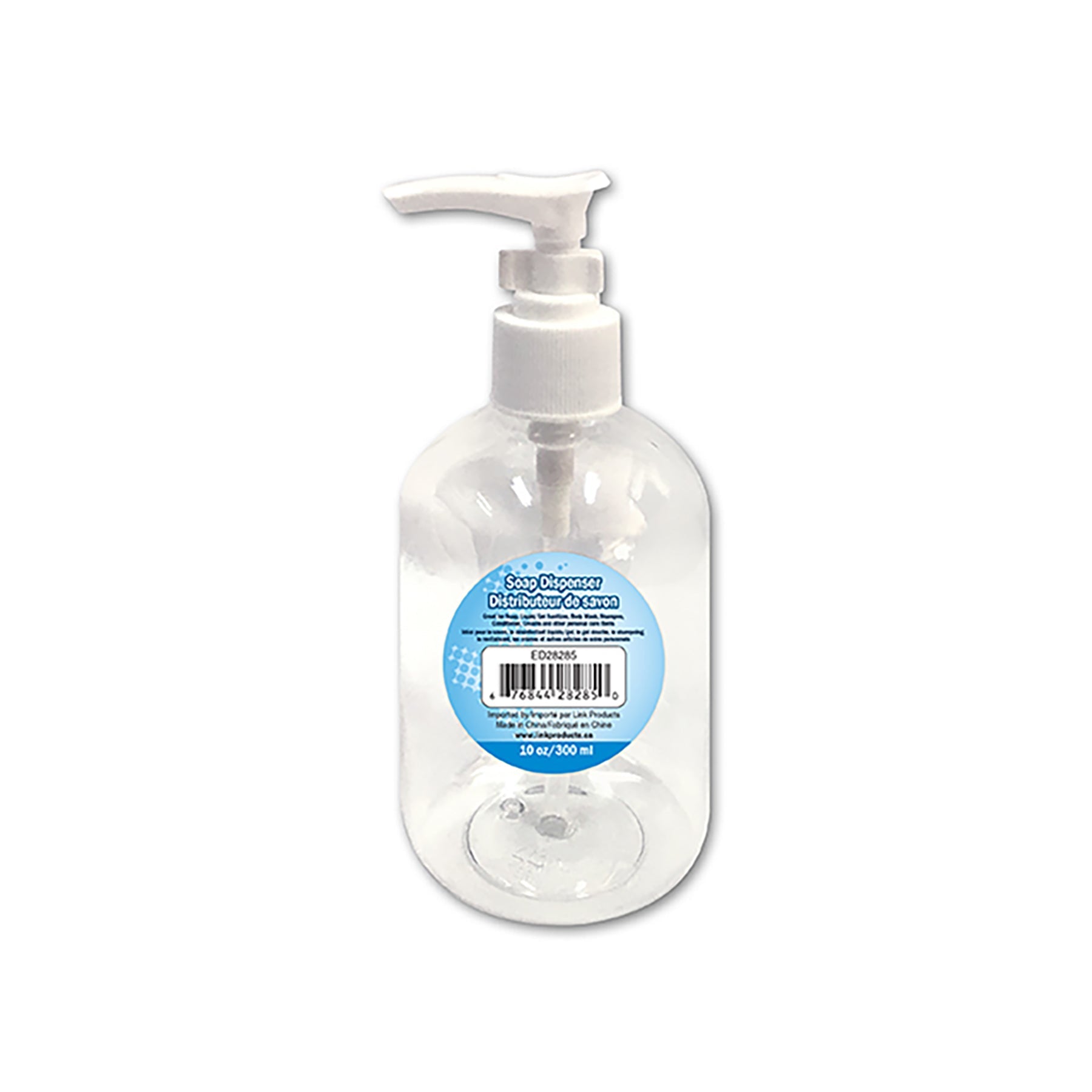 Soap Dispenser Plastic 10oz