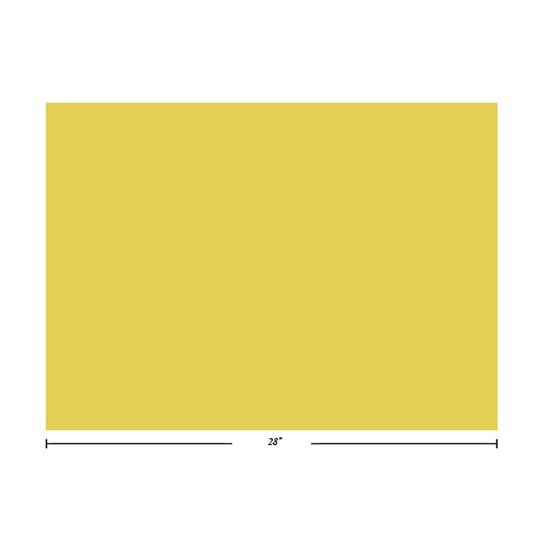 Bristol Poster Board Yellow 4 Ply 22x28in