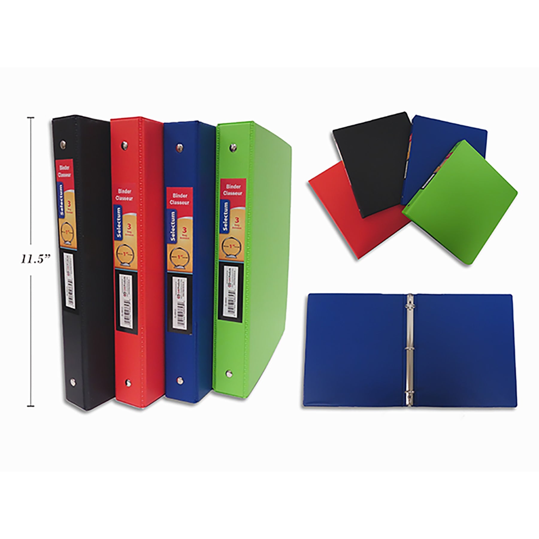 Selectum Presentation Binder with 2 Pockets 1in