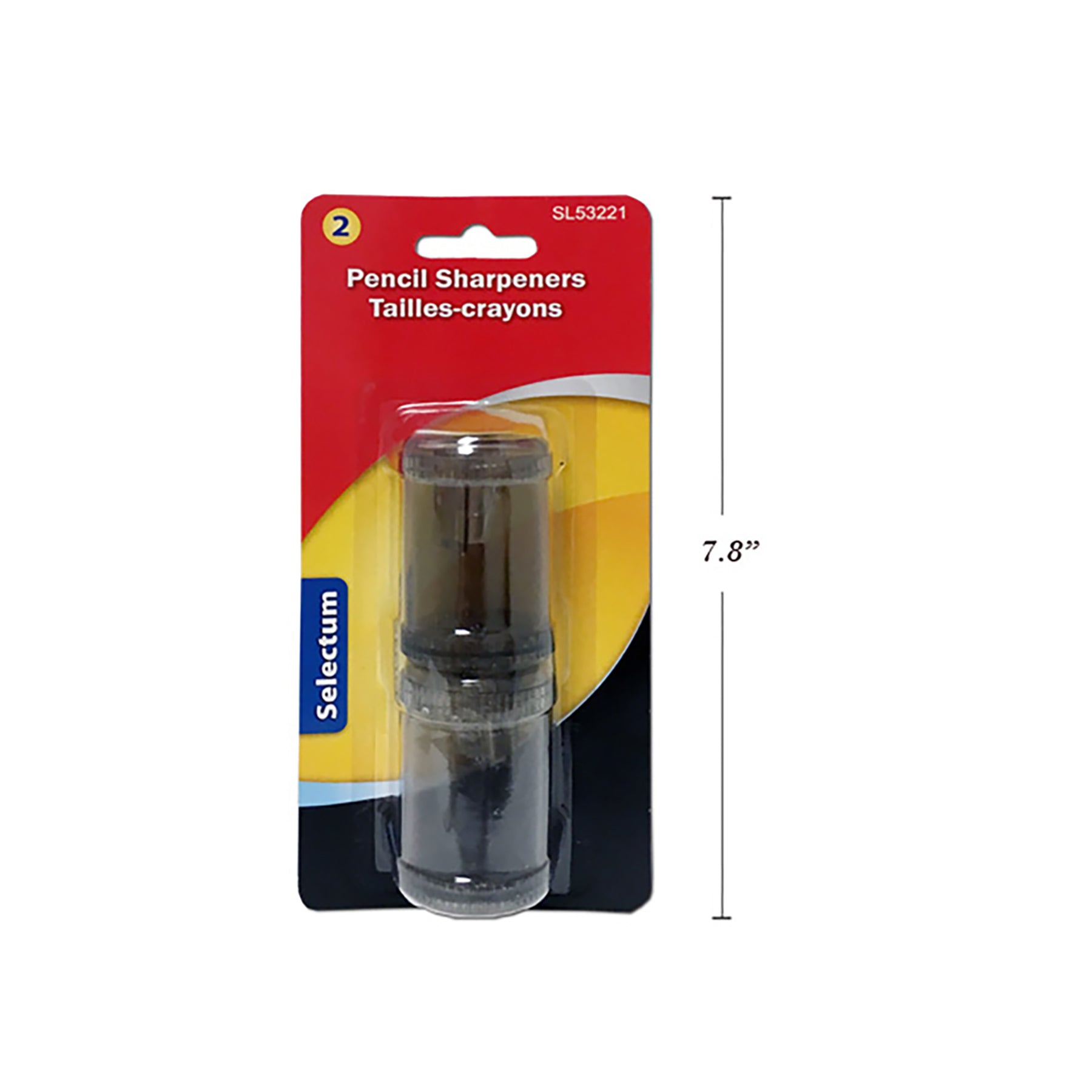 Selectum 2 Sharpeners Round with Tank 2.2x1.5in