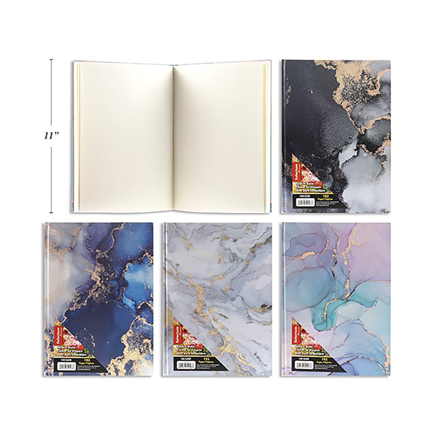 Selectum Hard Cover Sketch Book 192 Pages 8x11in