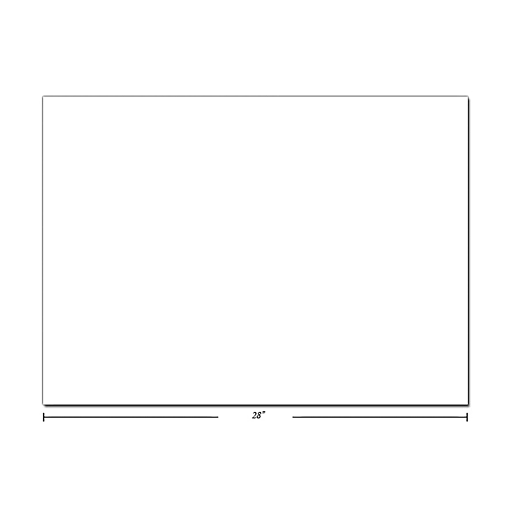 Bristol Poster Board White 4 Ply 22x28in