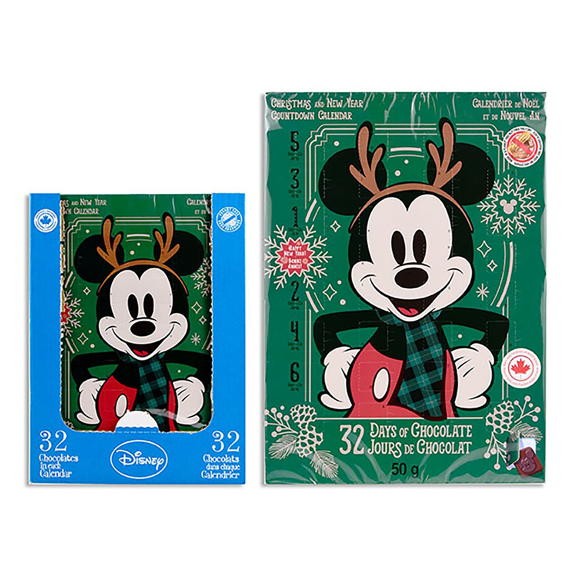 Christmas Mickey 32 Days Advent Calendar 50g