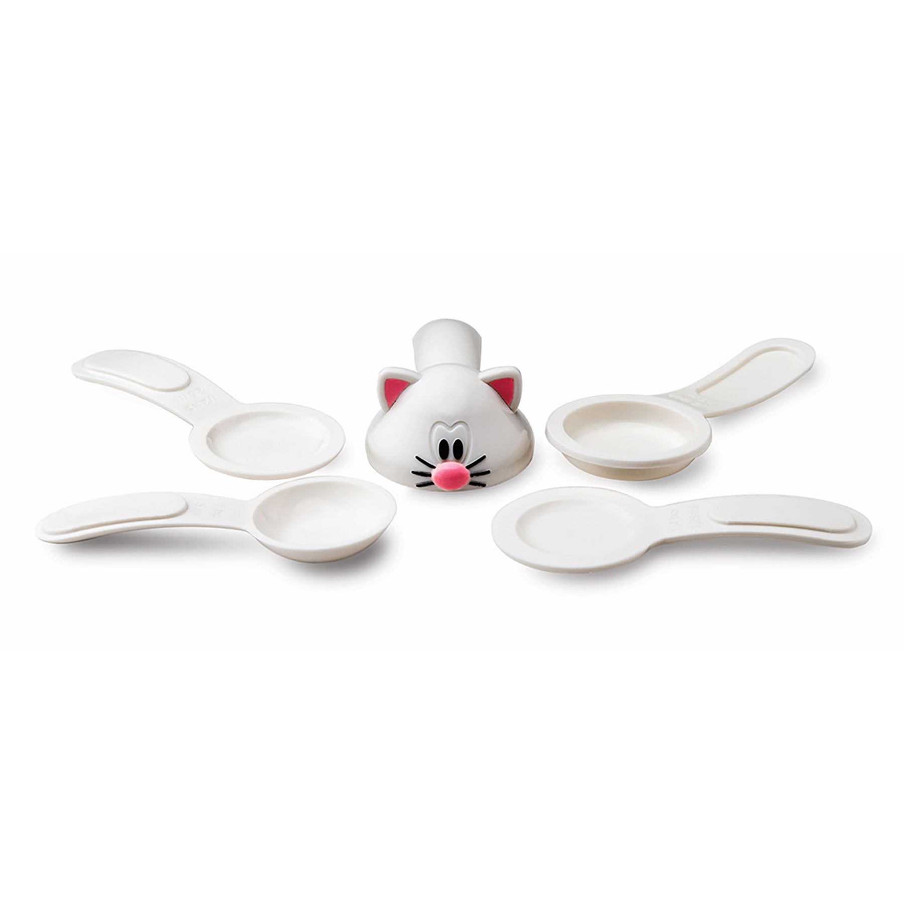 Joie Meow 5pcs Plastic Measuring Spoons Set PBA Free 1/4 to 1 tbsp