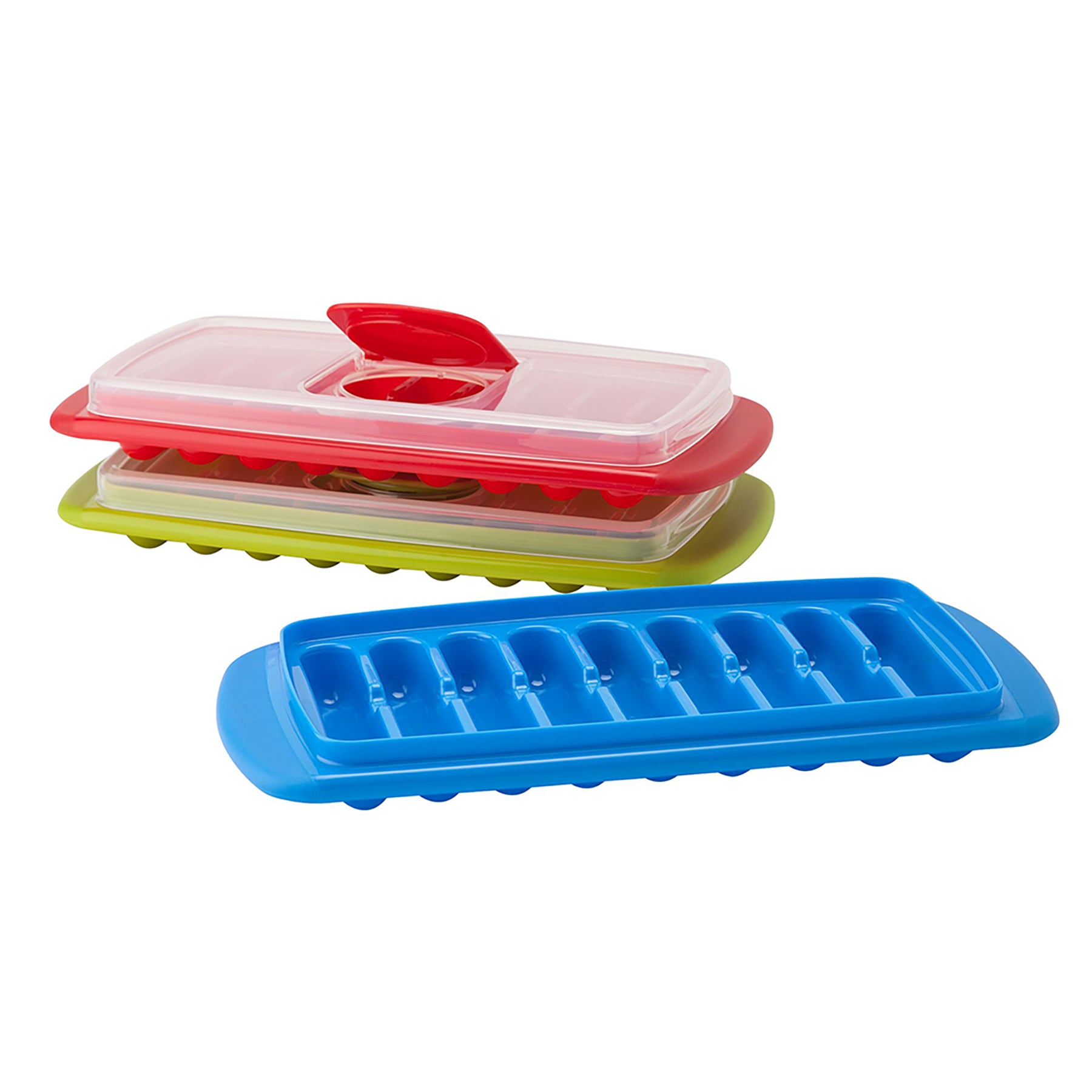 Joie Silicone Ice Stick Tray with Lid 8x4in - Makes 9 Ice Sticks