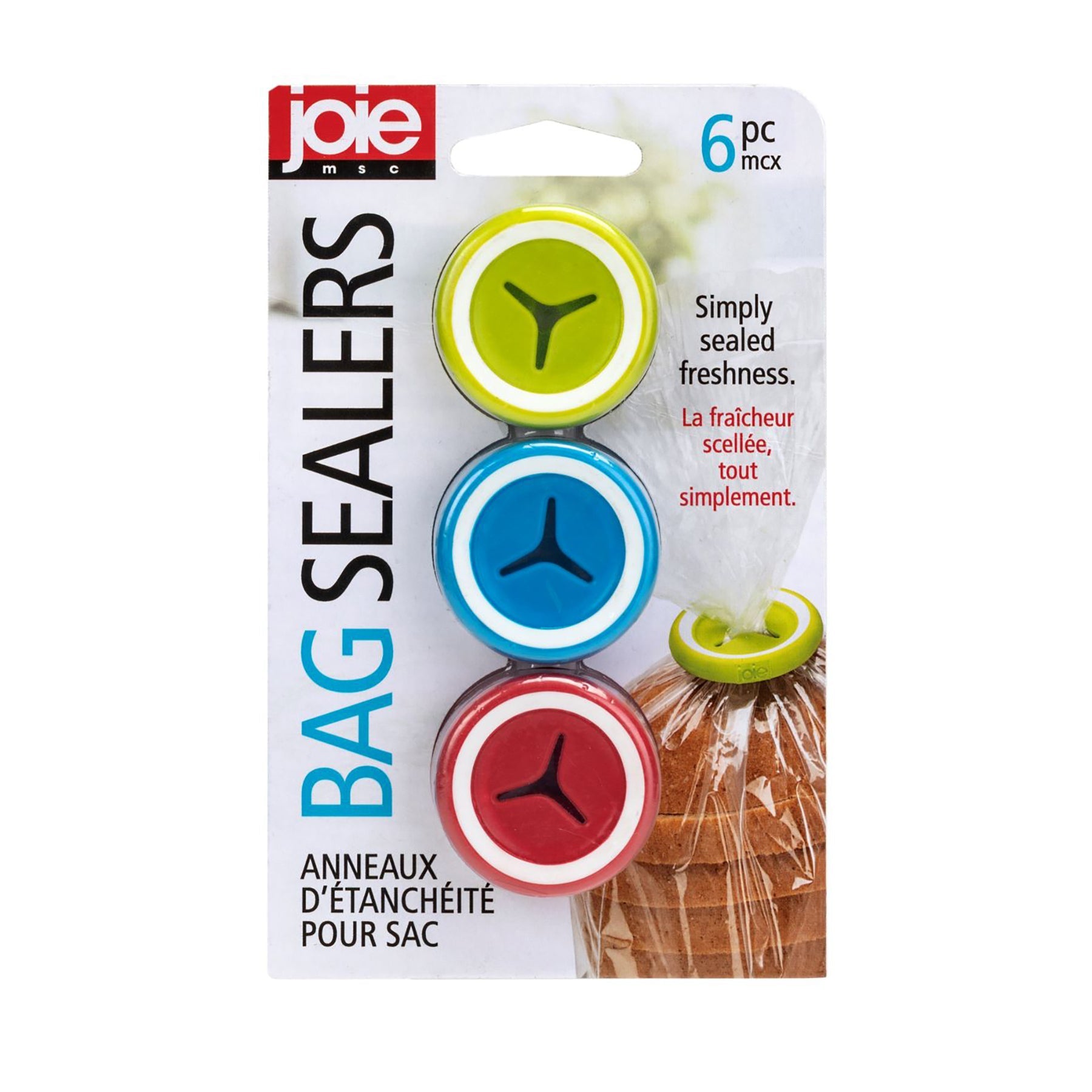 Joie 6 Bag Sealers 1.5in dia.