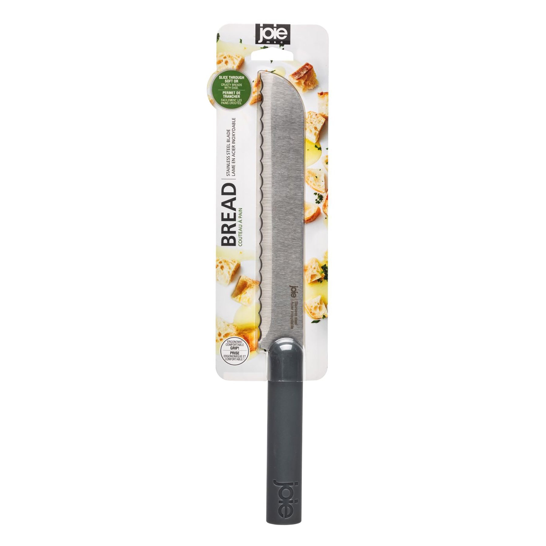 Joie Bread Knife 12.5in - Stainless Steel Blade 7.8in