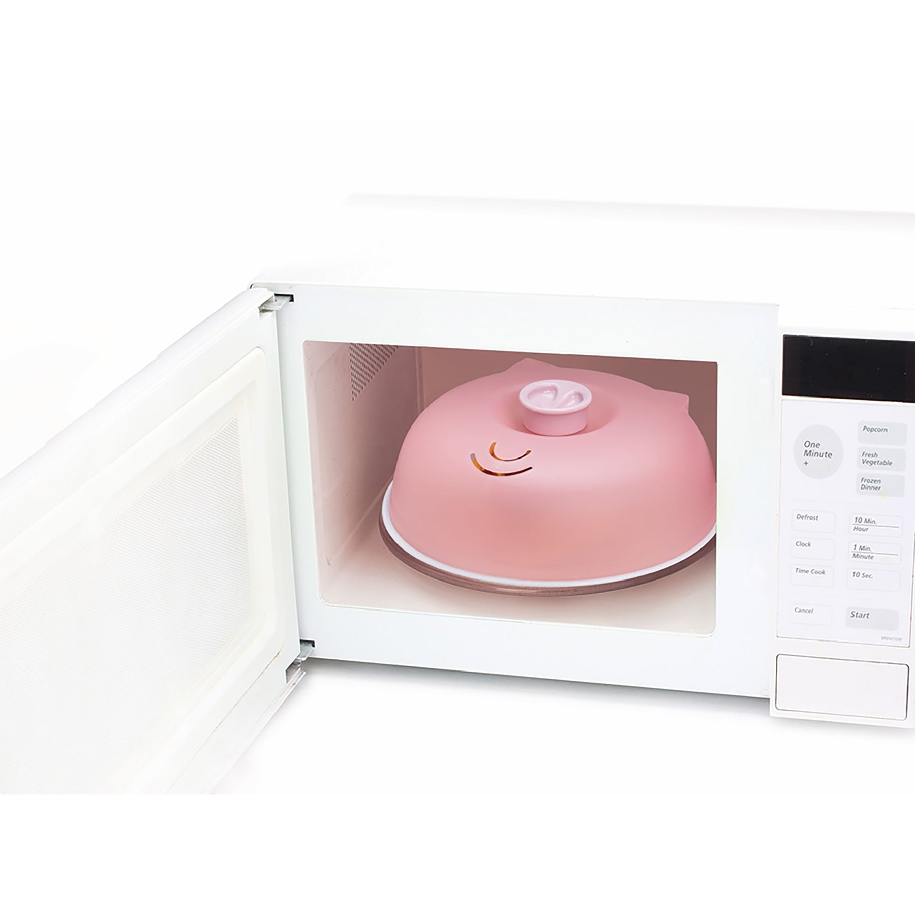 Joie Snout Microwave Lid Pink Plastic 10.25in dia.