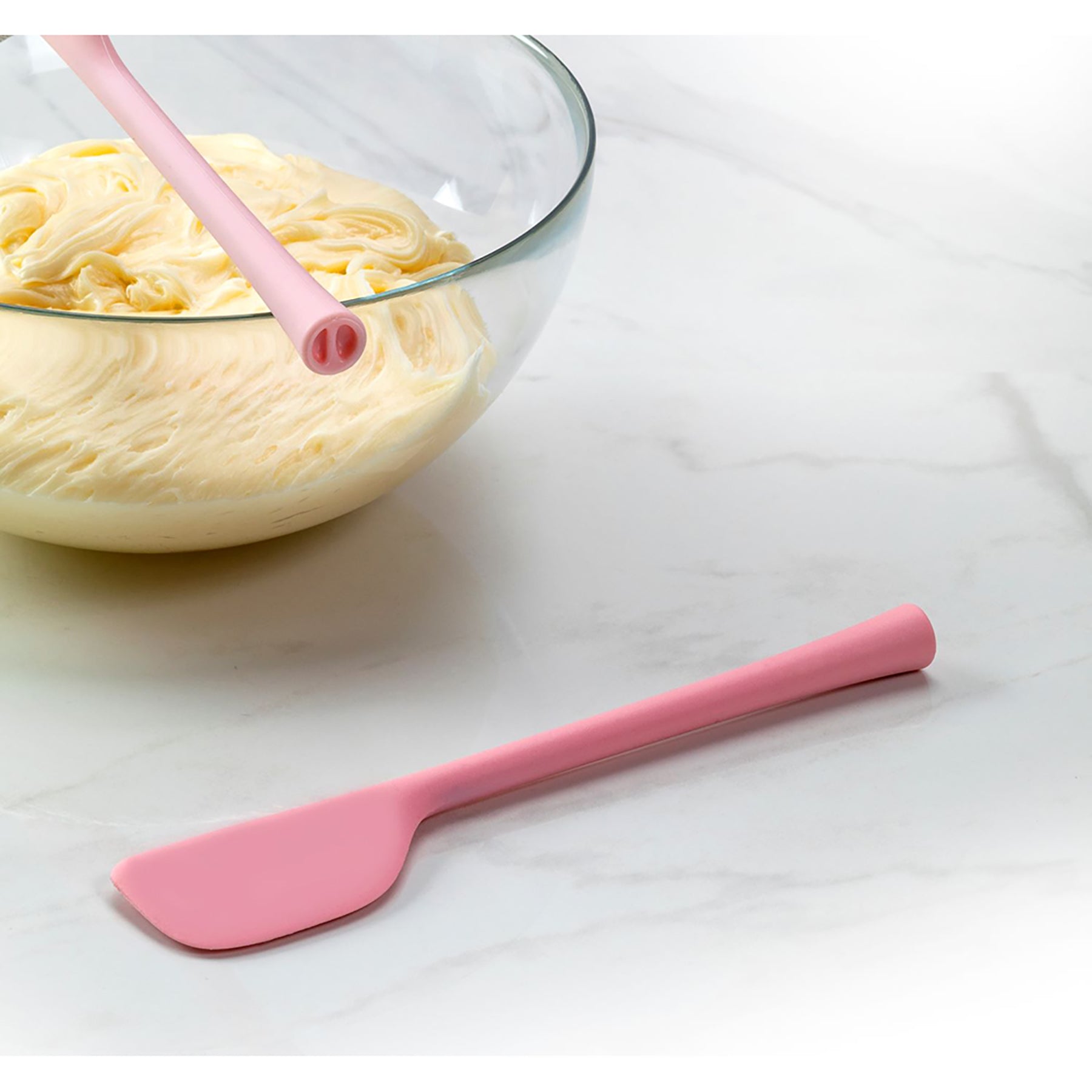 Joie Snout 2 Spatulas Pink Silicone 8x1.25in