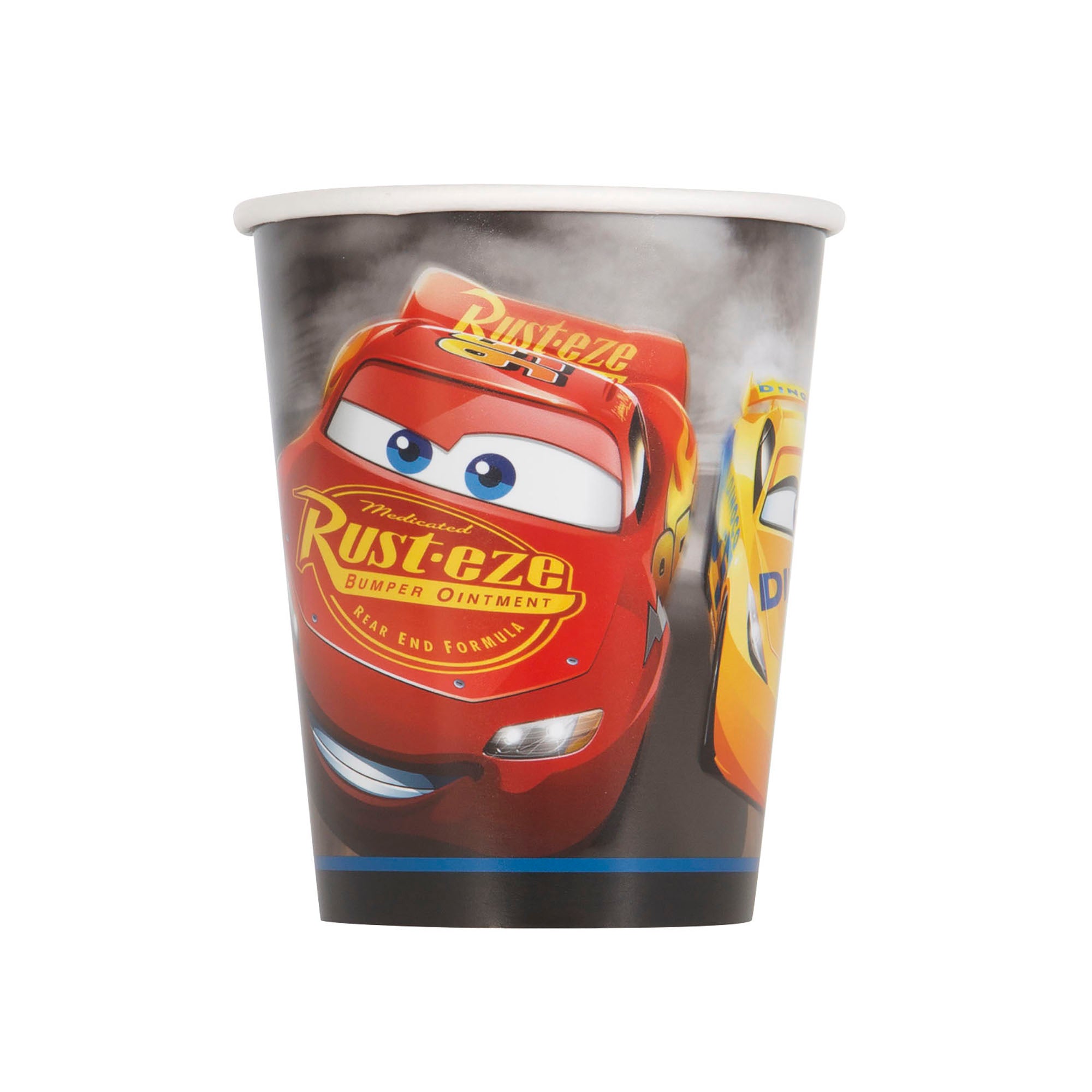 Cars 8 Gobelets en Carton 9oz