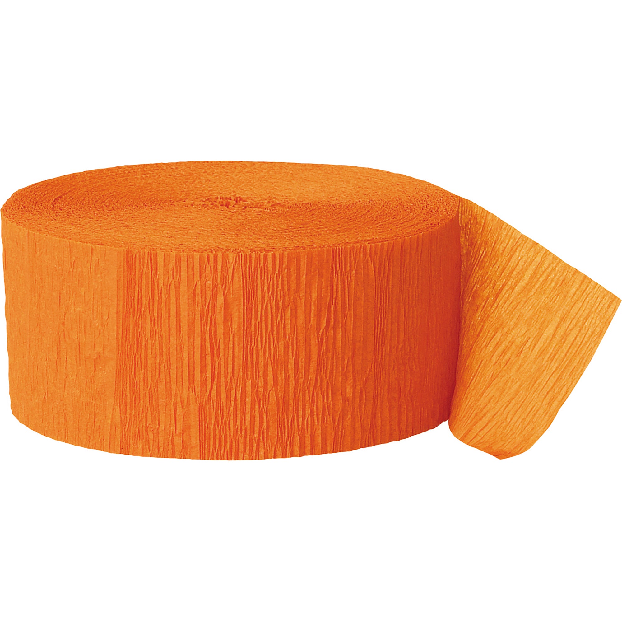 Banderole de Papier de Soie Orange 81pi x1.75po