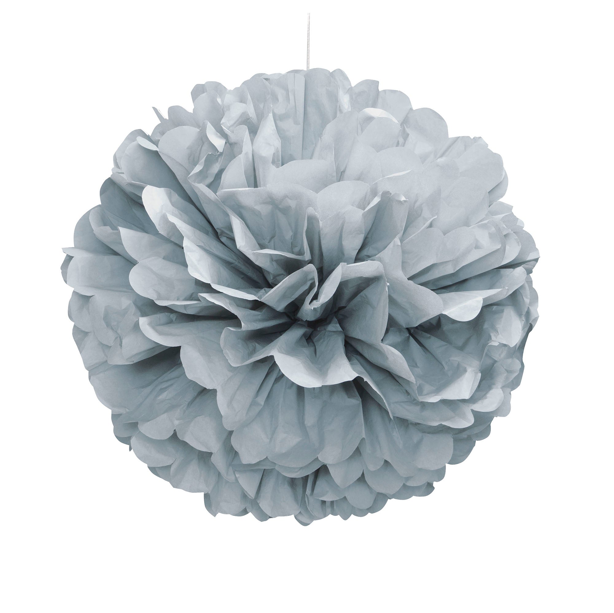 Puff Ball Silver Tissue 16in