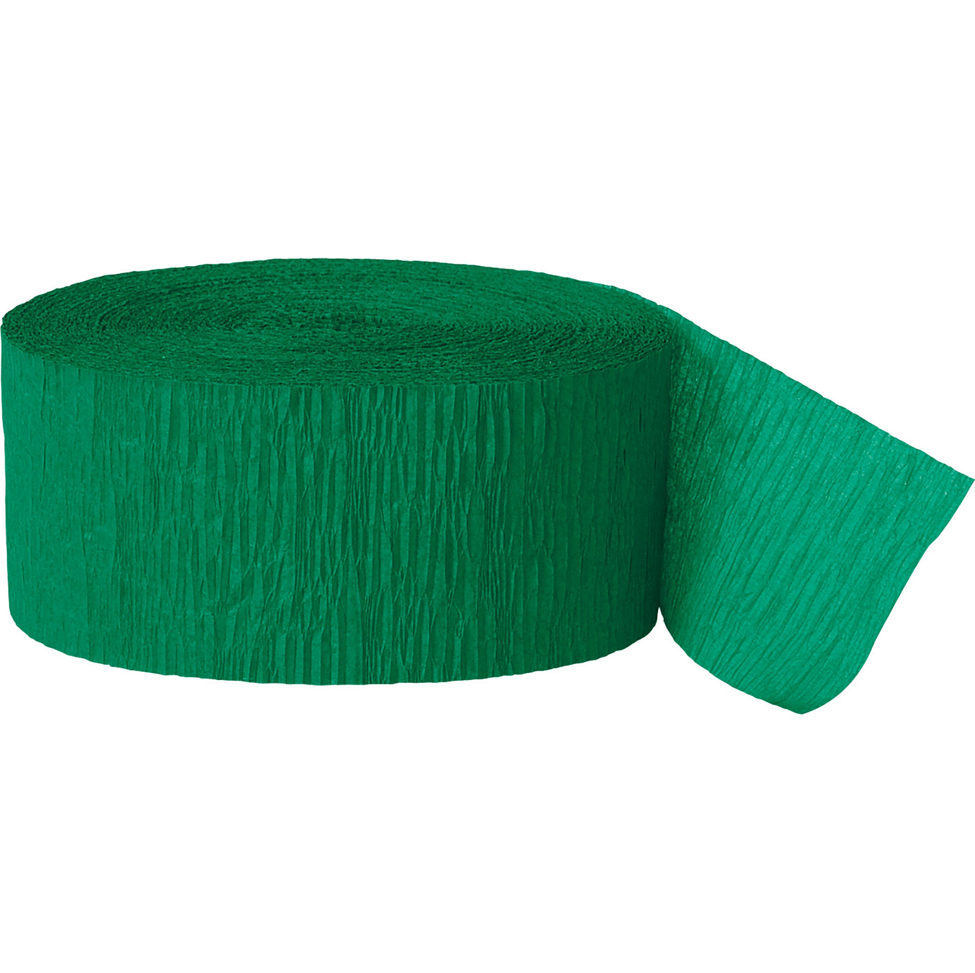 Banderole de Papier de Soie Vert Émeraude 81pi x1.75po