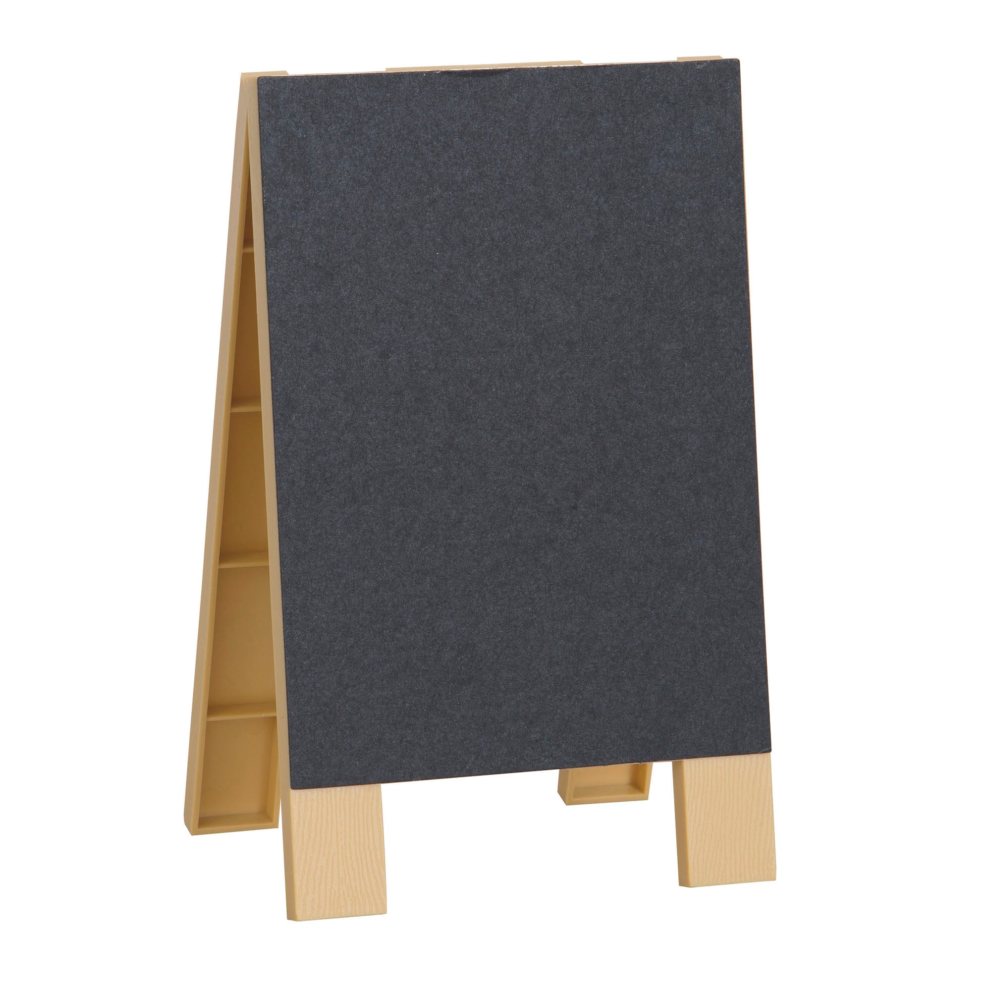 Mini Plastic Chalkboard Easel with Chalk 6.5x4in