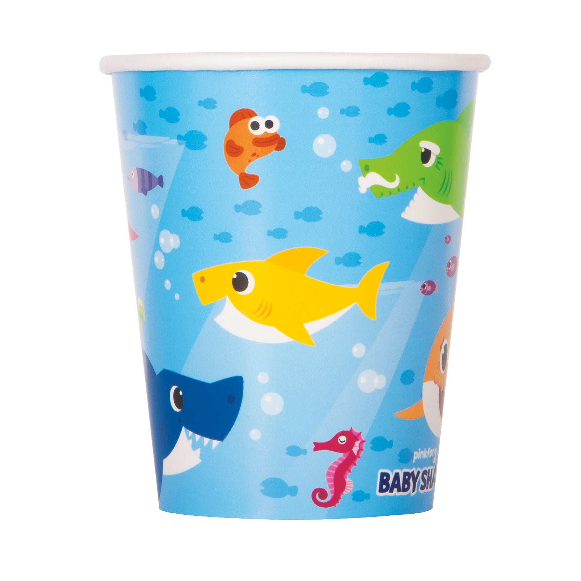 Baby Shark 8 Paper Cups 9oz