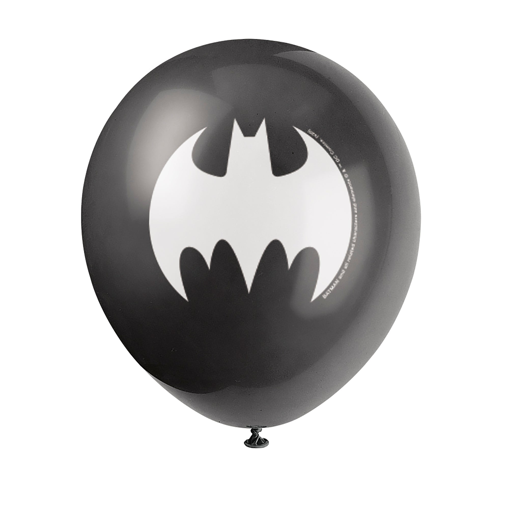 Batman 8 Ballons Latex Imprimés 12po Couleurs Assorties