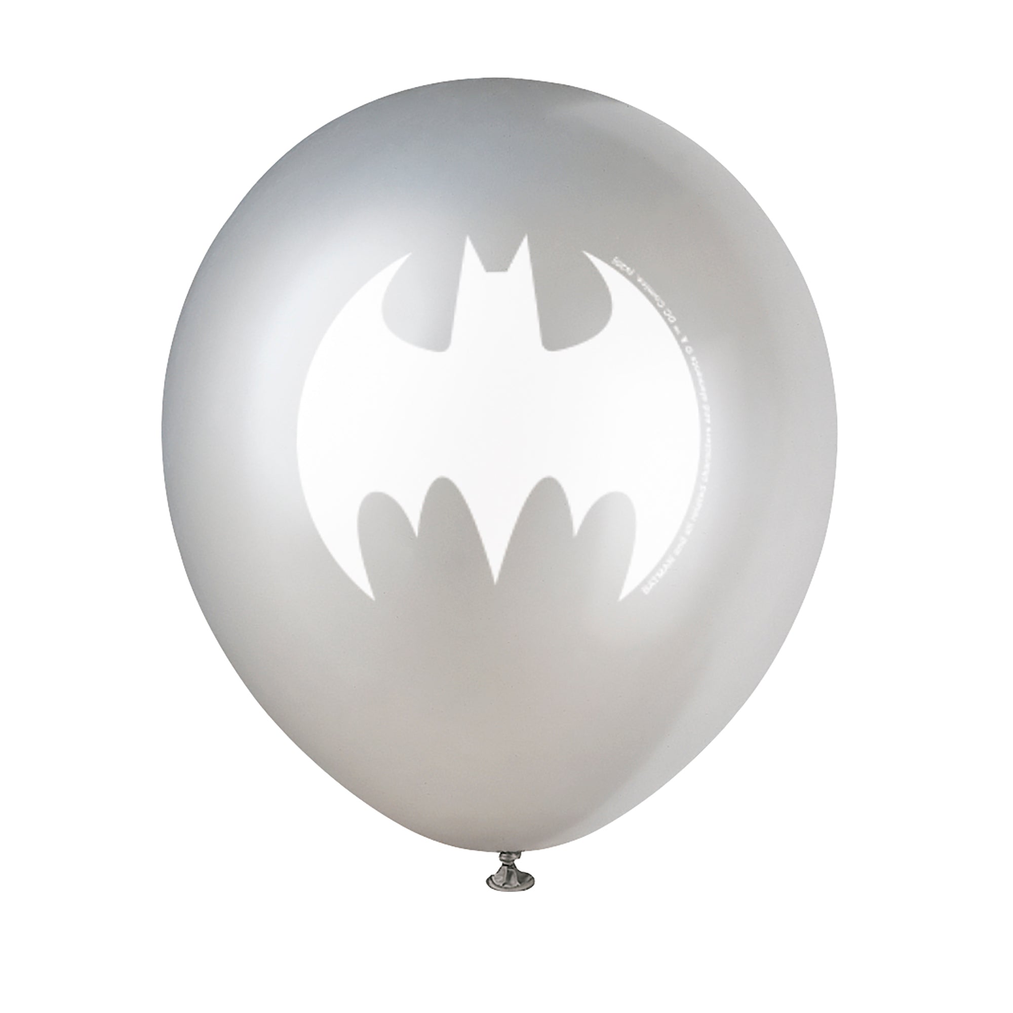 Batman 8 Printed Latex Balloons 12in Assorted Colors