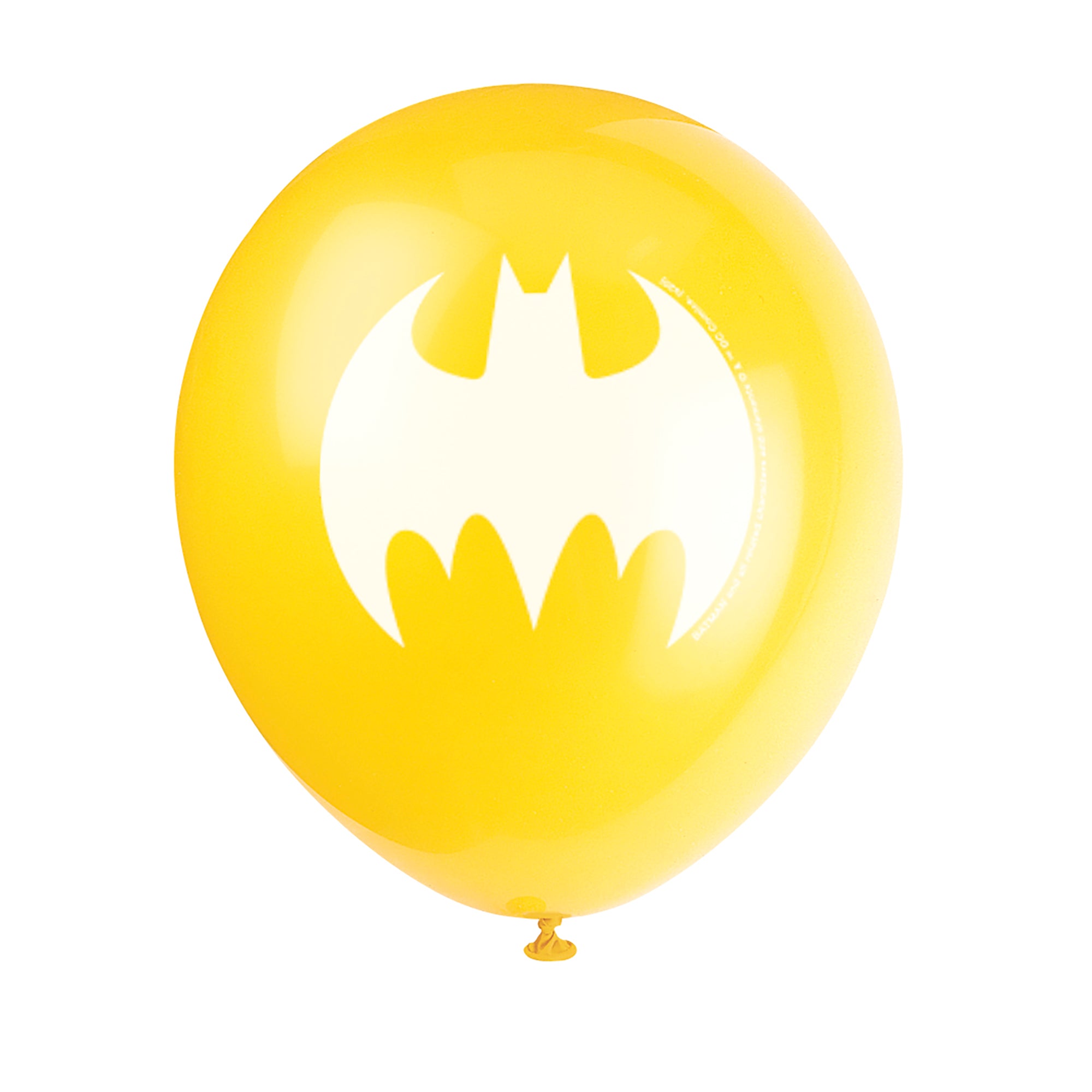 Batman 8 Printed Latex Balloons 12in Assorted Colors