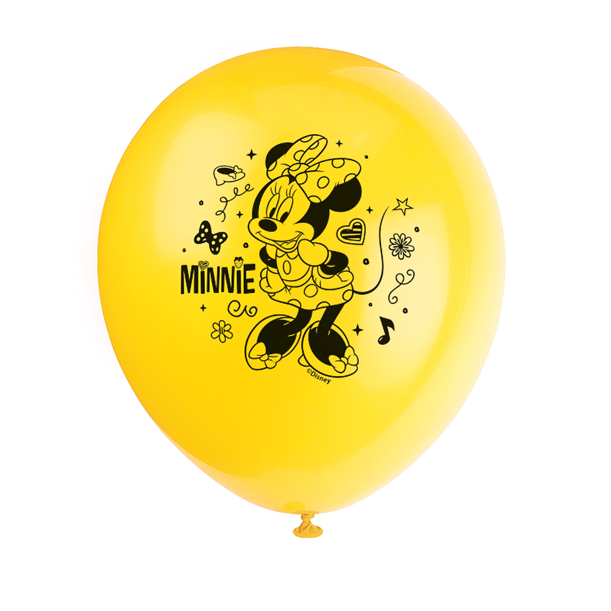 Minnie 8 Printed Latex Balloons 12in Assorted Colors