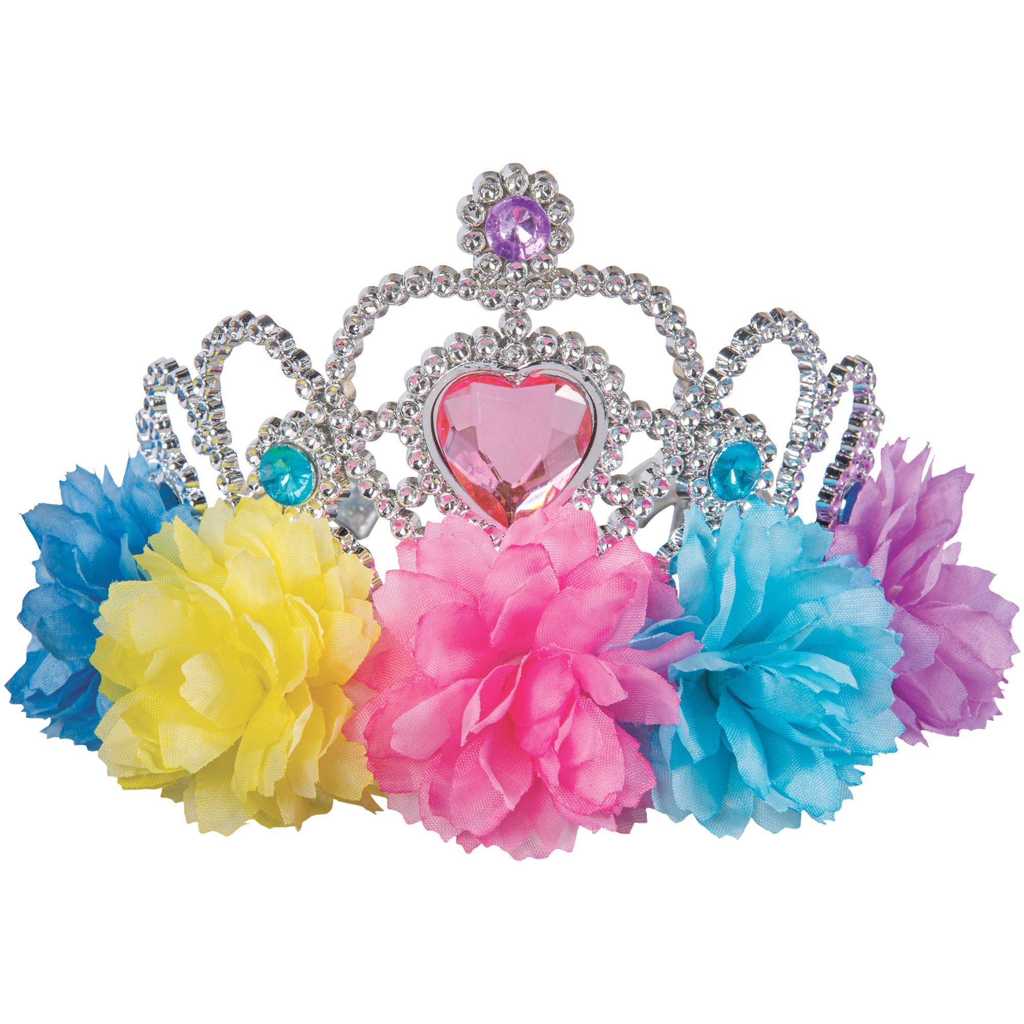 Pastel Party Tiara  3.75x4in