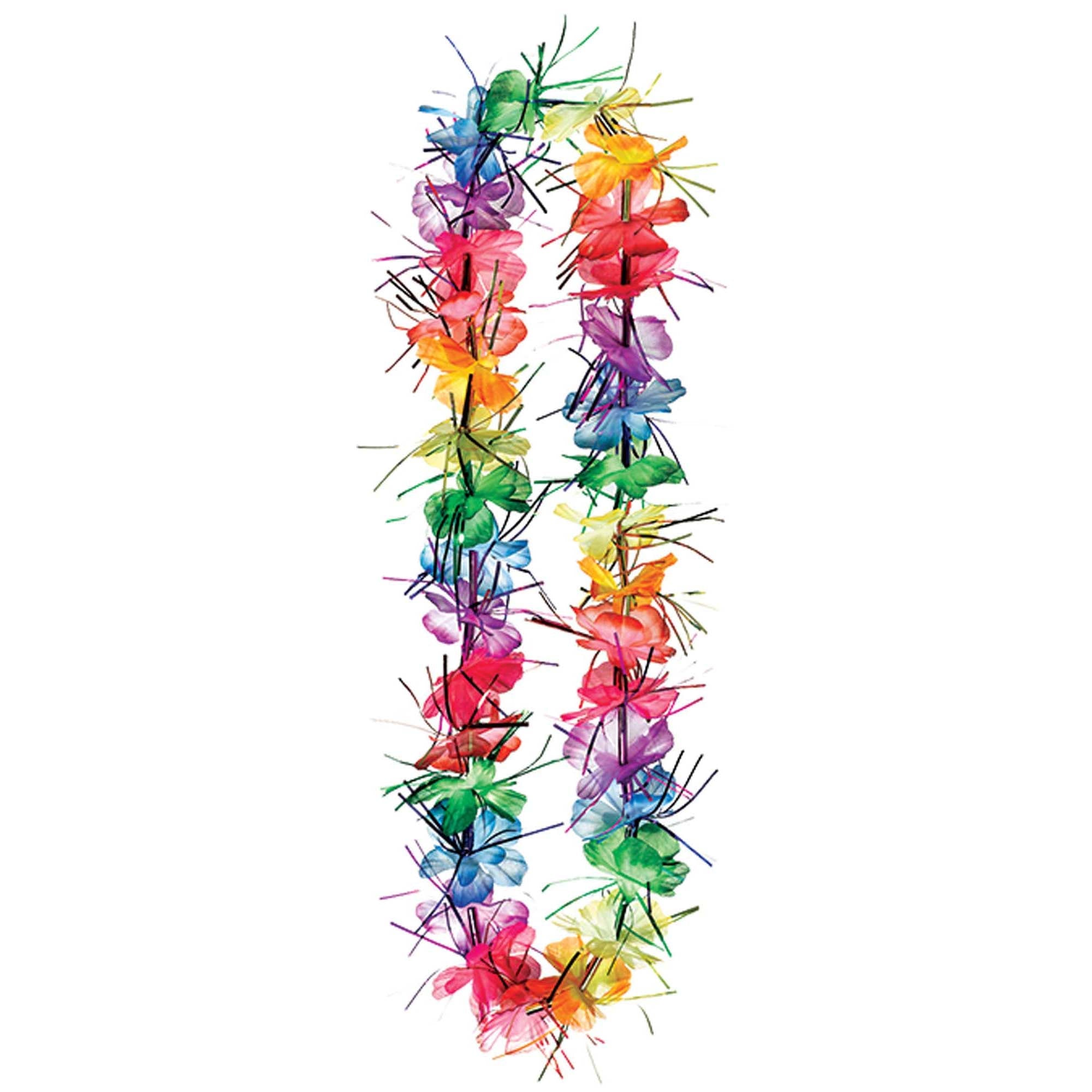 Tinsel Lei Rainbow  40in