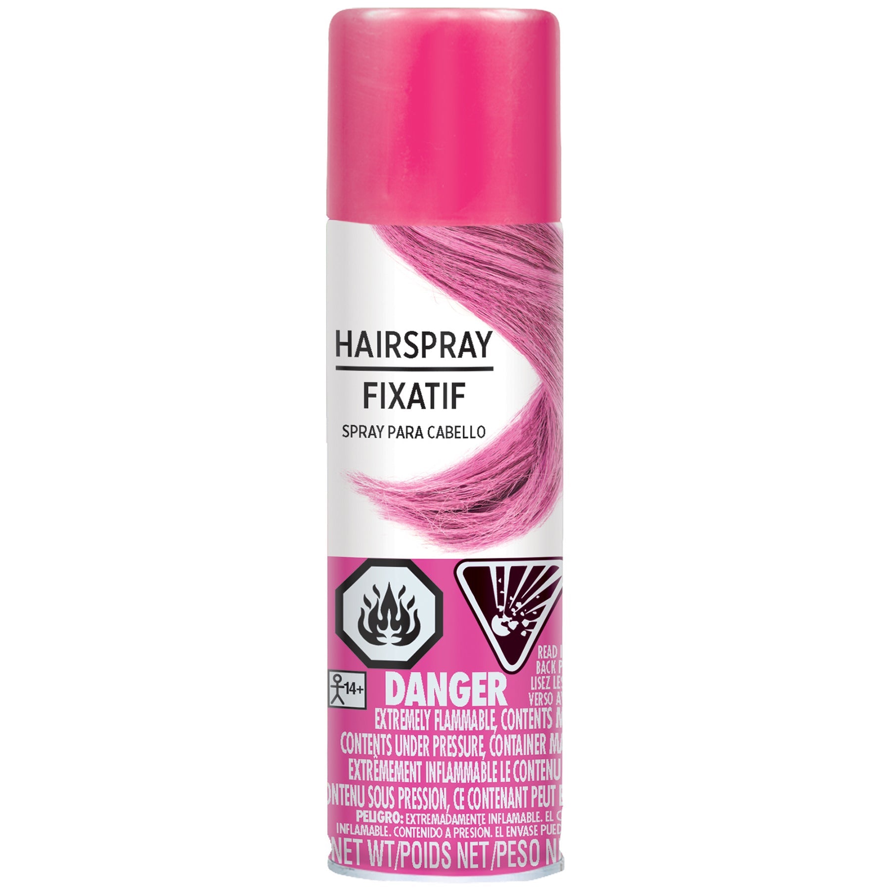 Halloween Pink Hairspray 3oz