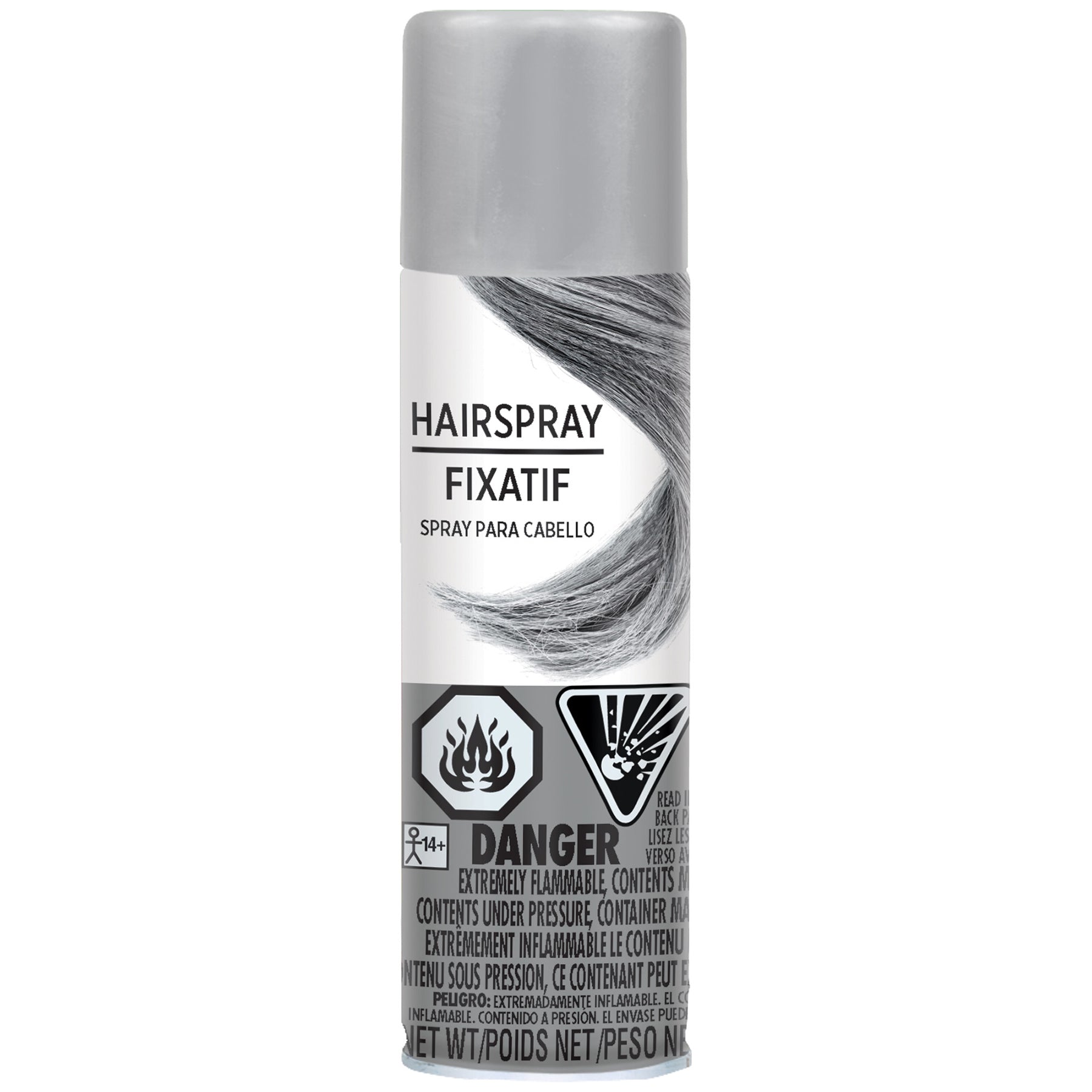 Halloween Silver Hairspray 3oz