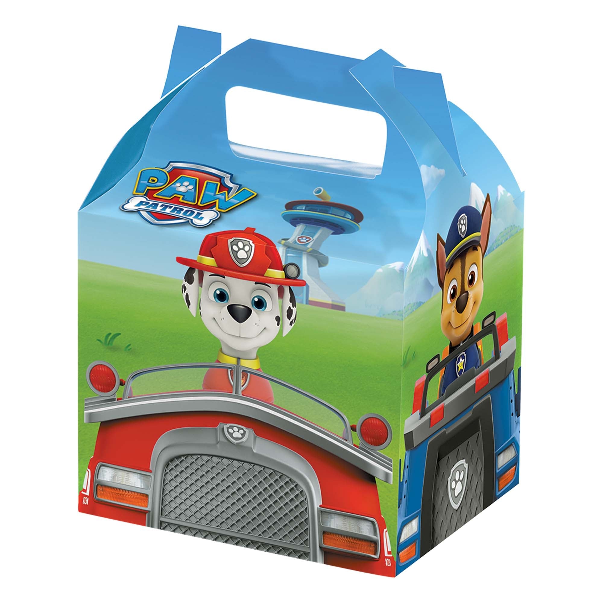 Paw Patrol  Adventures 8 Treat Boxes Paper 7.5x5.5x4.25in