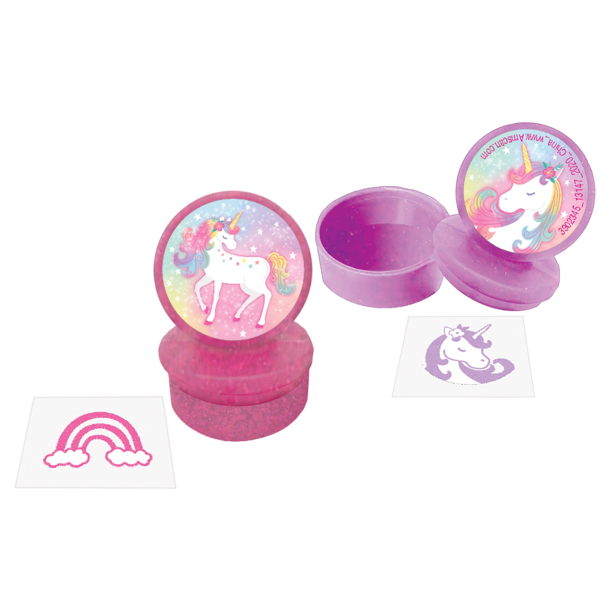 Enchanted Unicorn 8 Stamper Set   1.25in