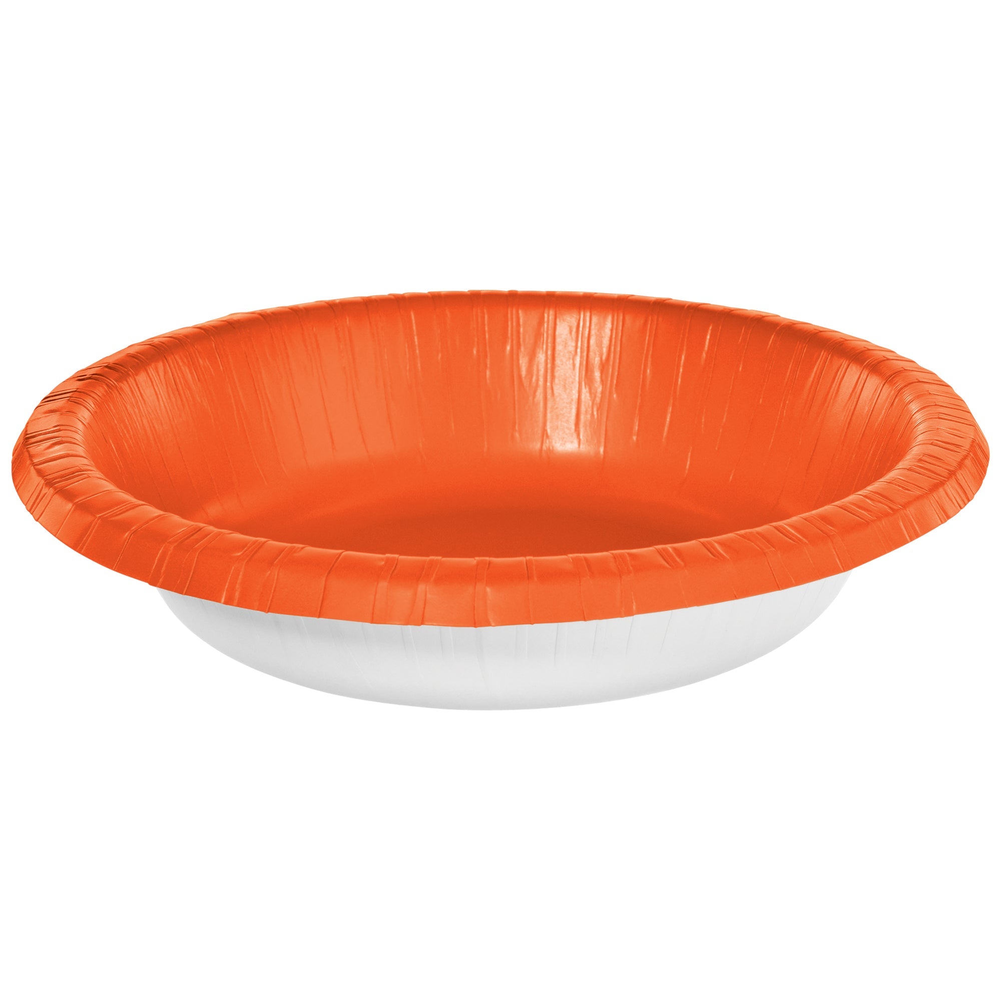 Paper Bowls  Orange Peel  20 pcs  20oz