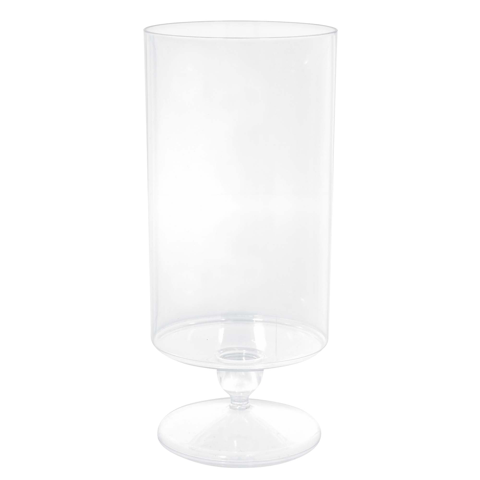 Tall Cylinder Jar  Plastic Clear  11x5in