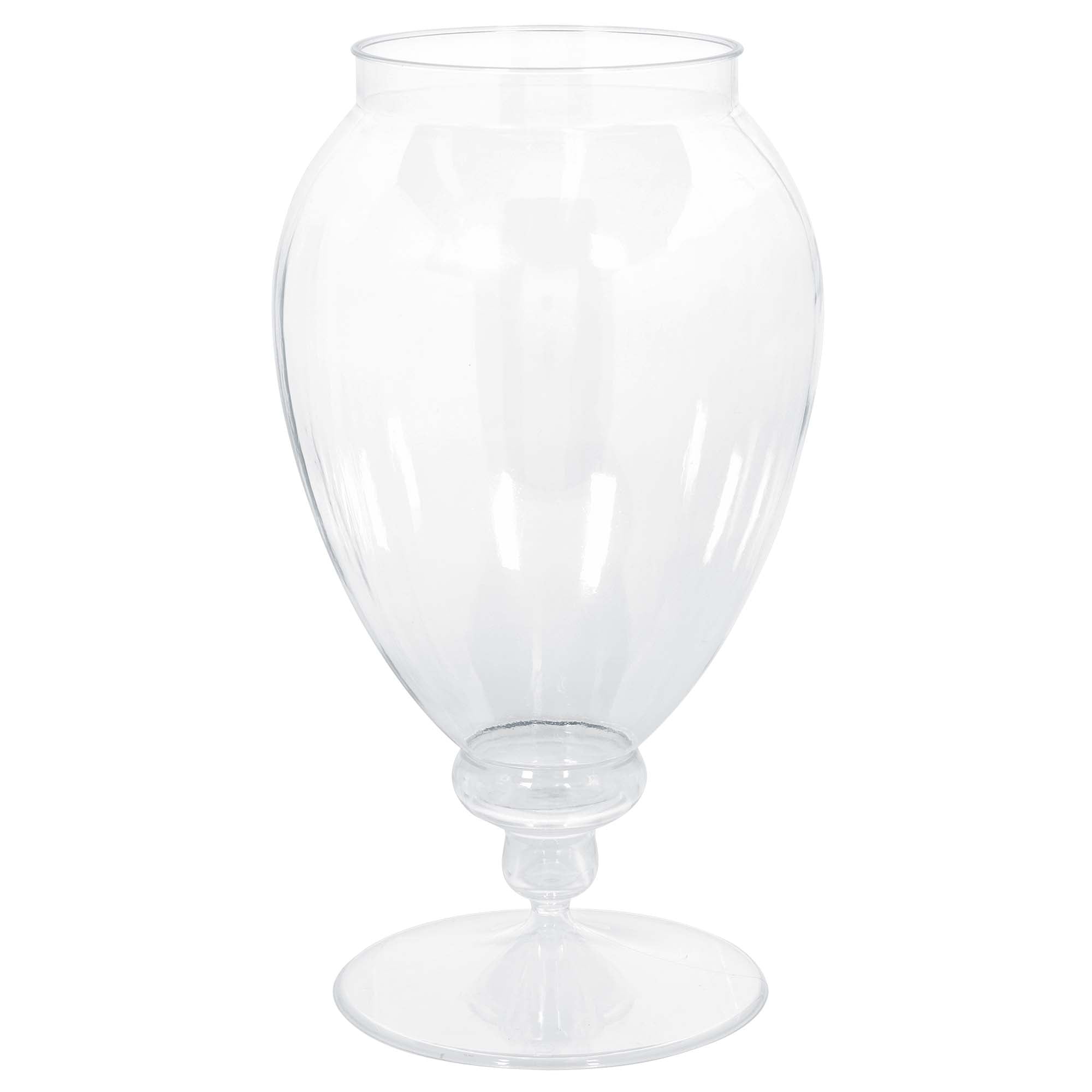 Apothecary Jar  Plastic Clear  13.5x6in