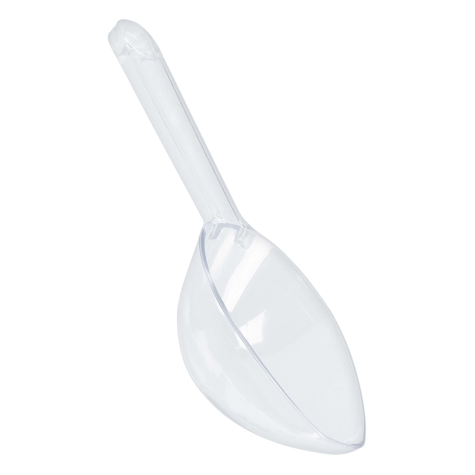 Scoop  Plastic  Clear  6.5in